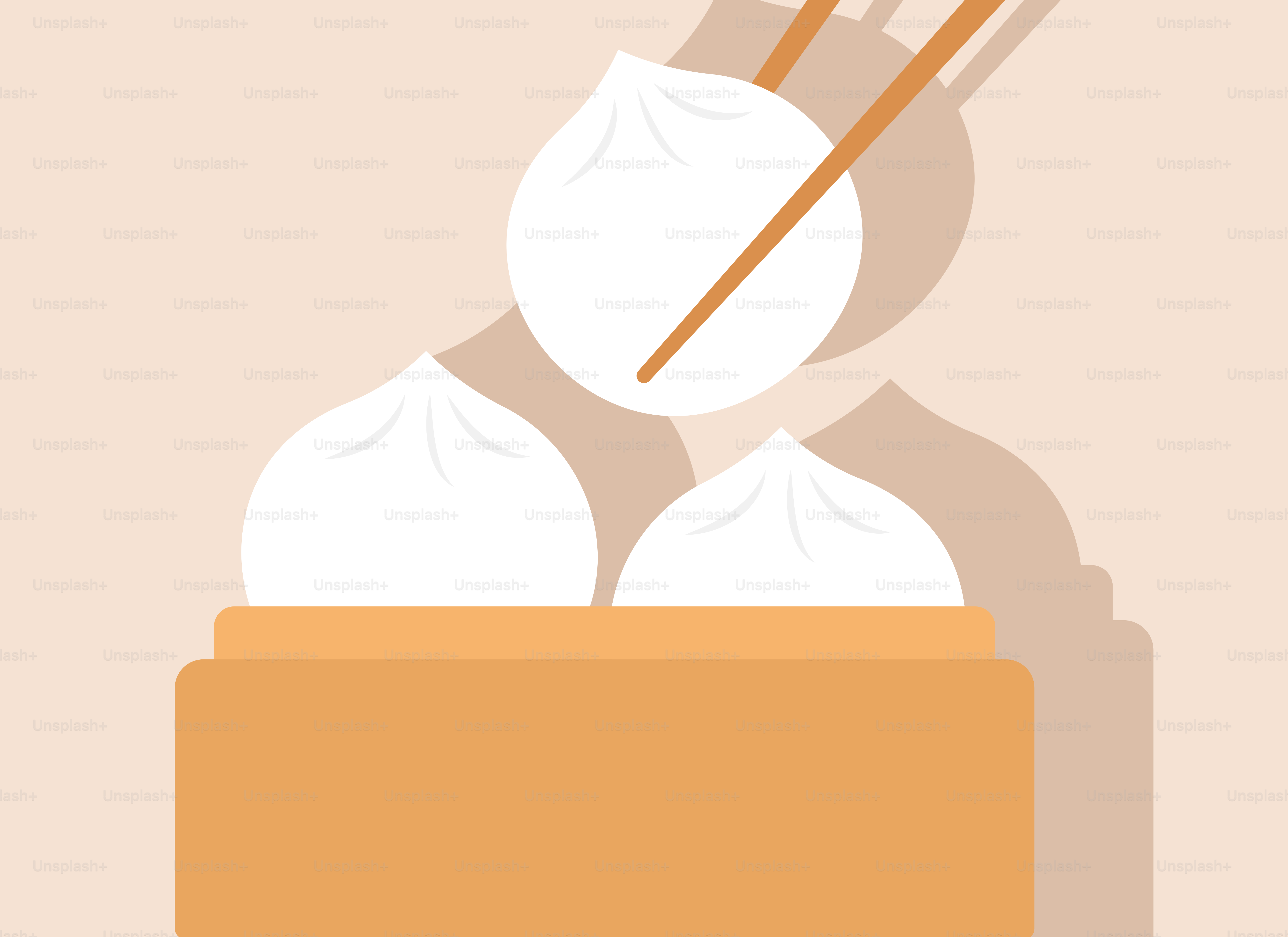 Two chopsticks sticking out of a bowl of rice