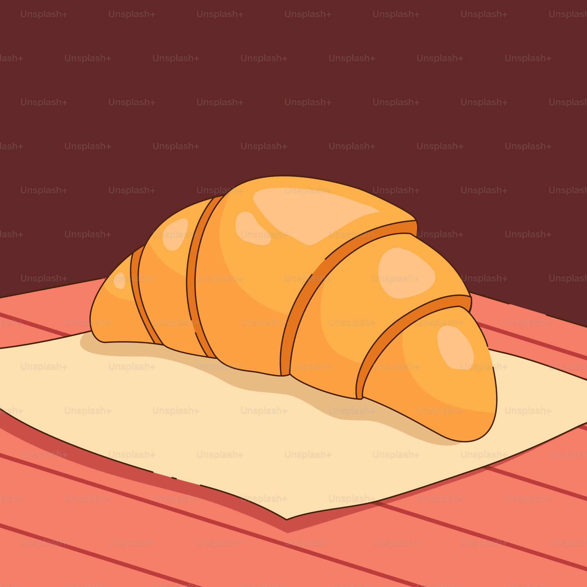 A piece of bread sitting on top of a table