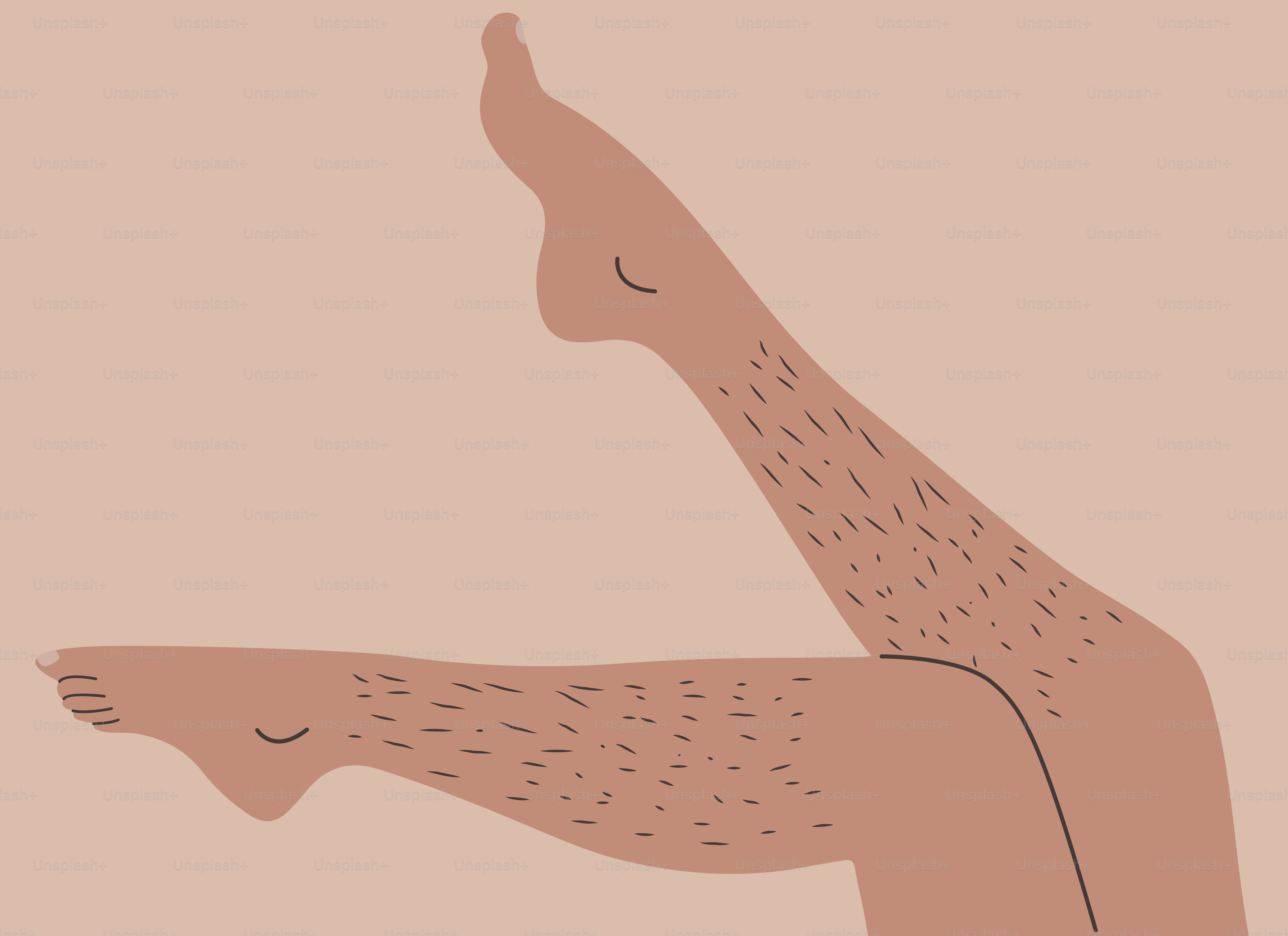 A drawing of a person doing a yoga pose