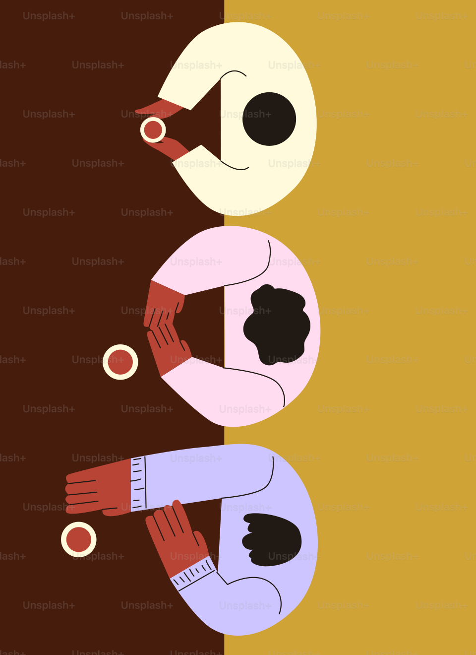 A group of people sitting at a table