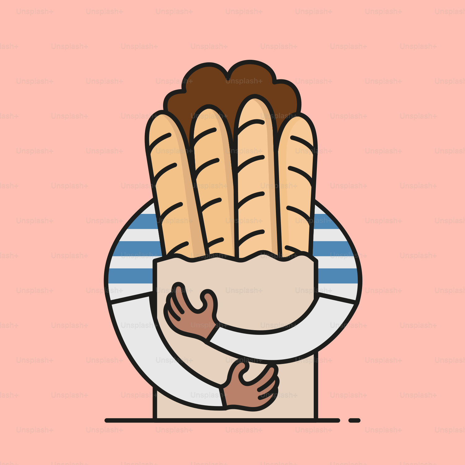 A picture of a bunch of bread on a plate