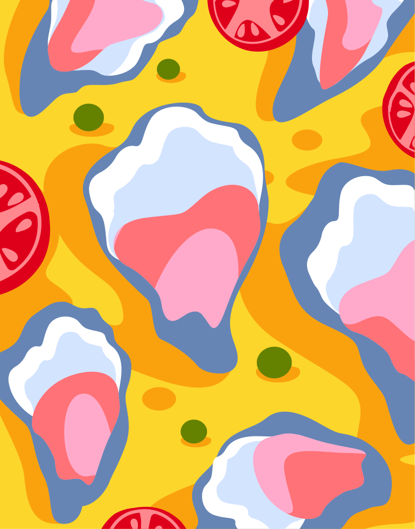 Una imagen de una pizza con tomates