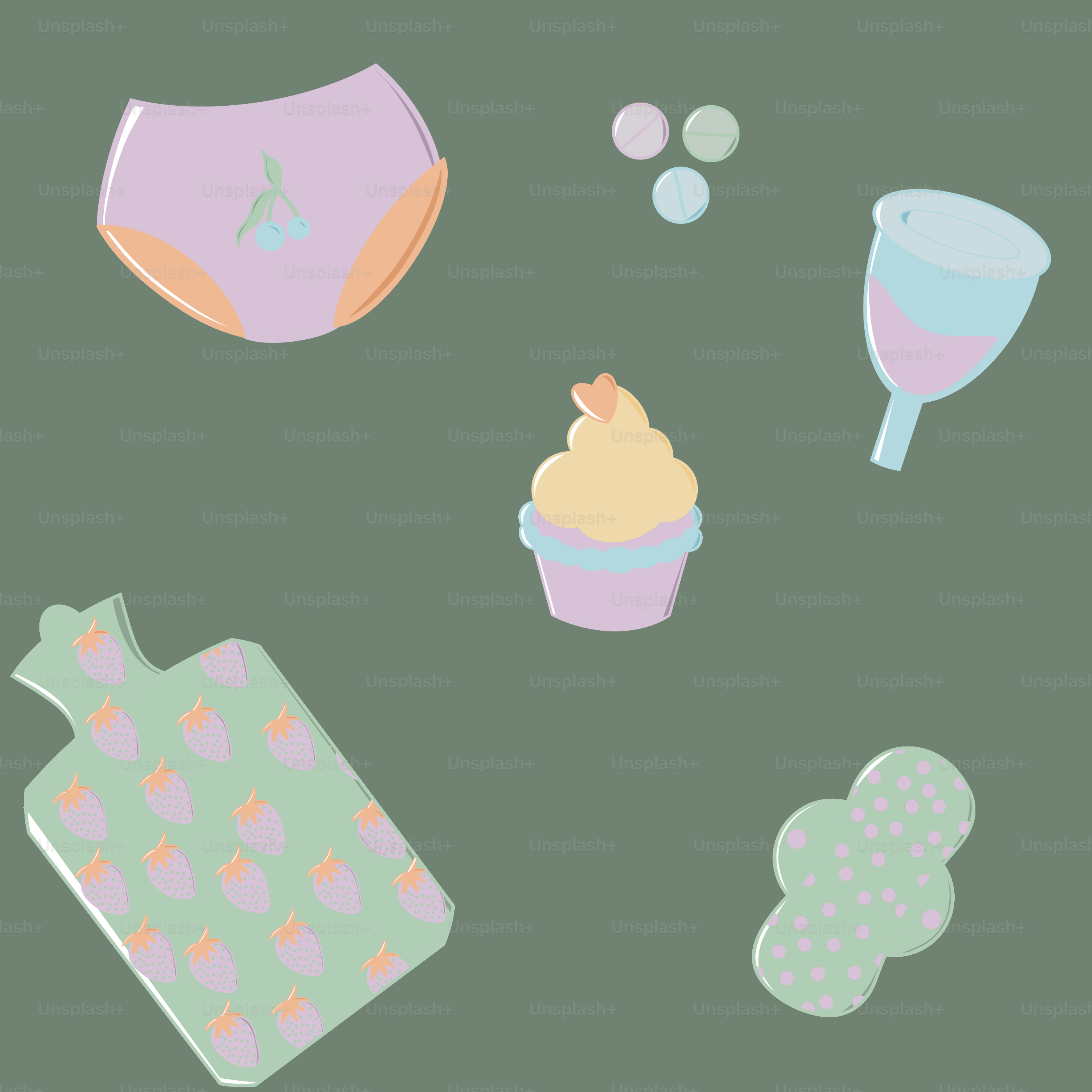 Un tas d’objets posés sur une table