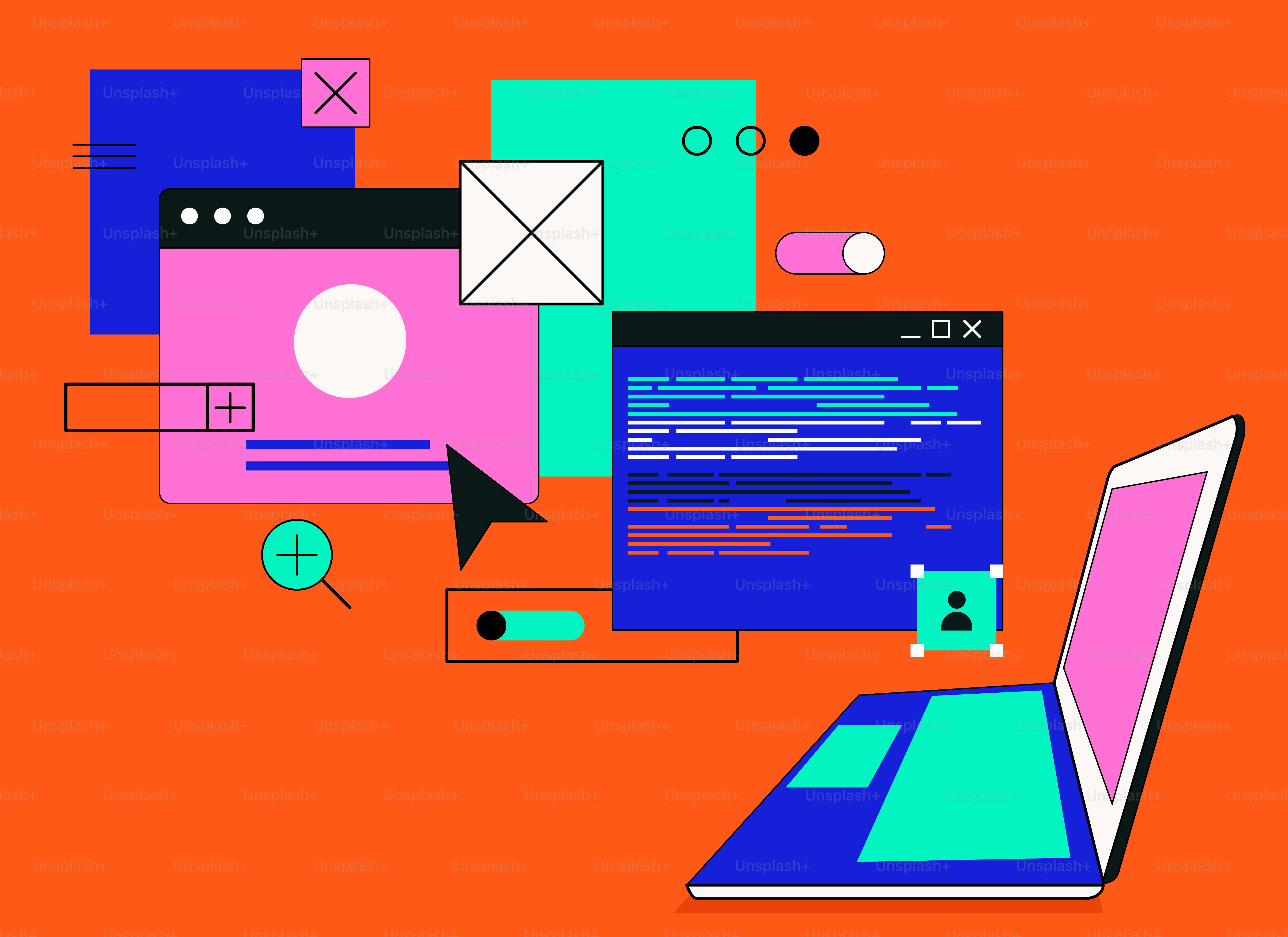 Um laptop em cima de uma mesa