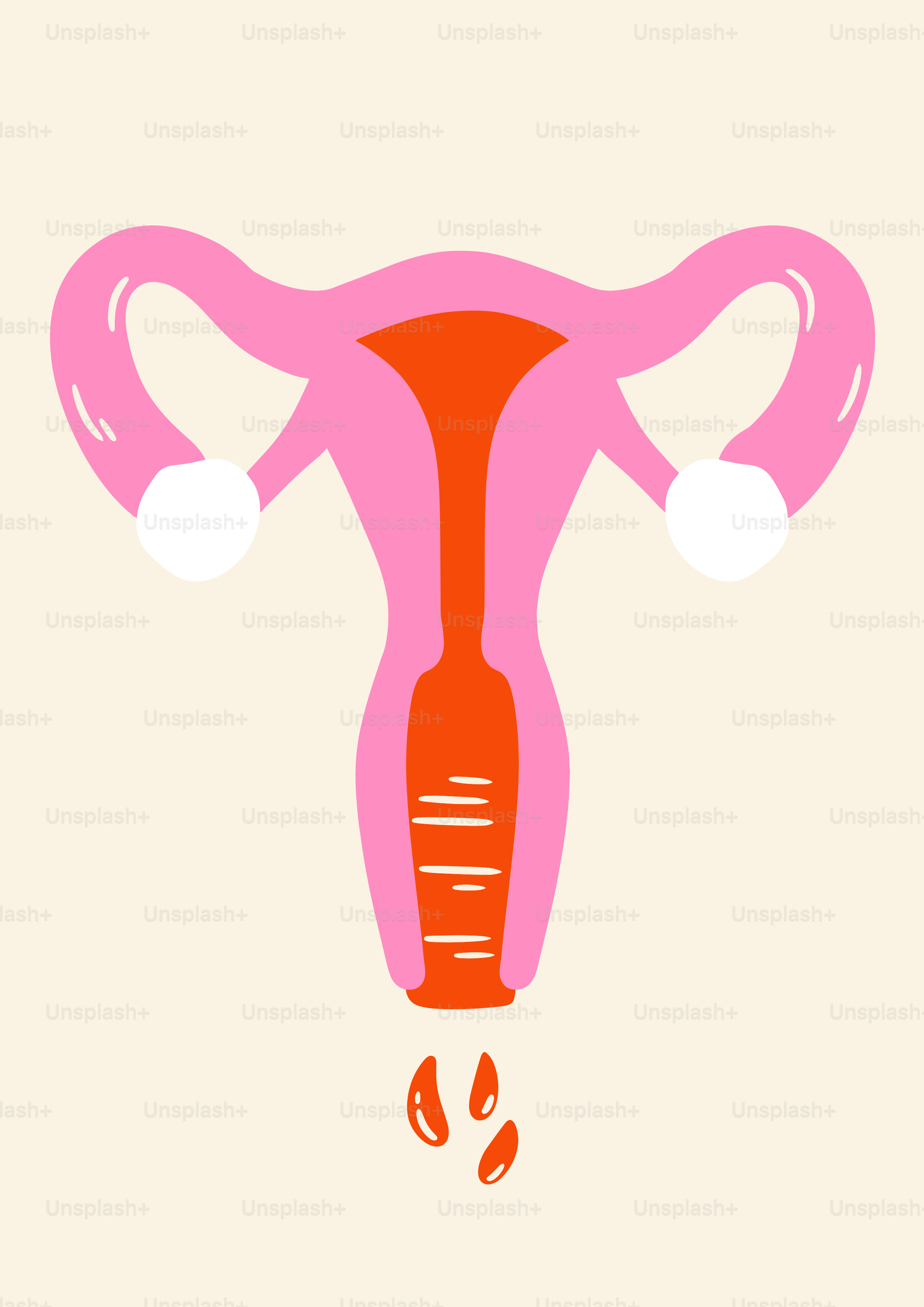 A drawing of a woman's utensil with coffee beans coming out of