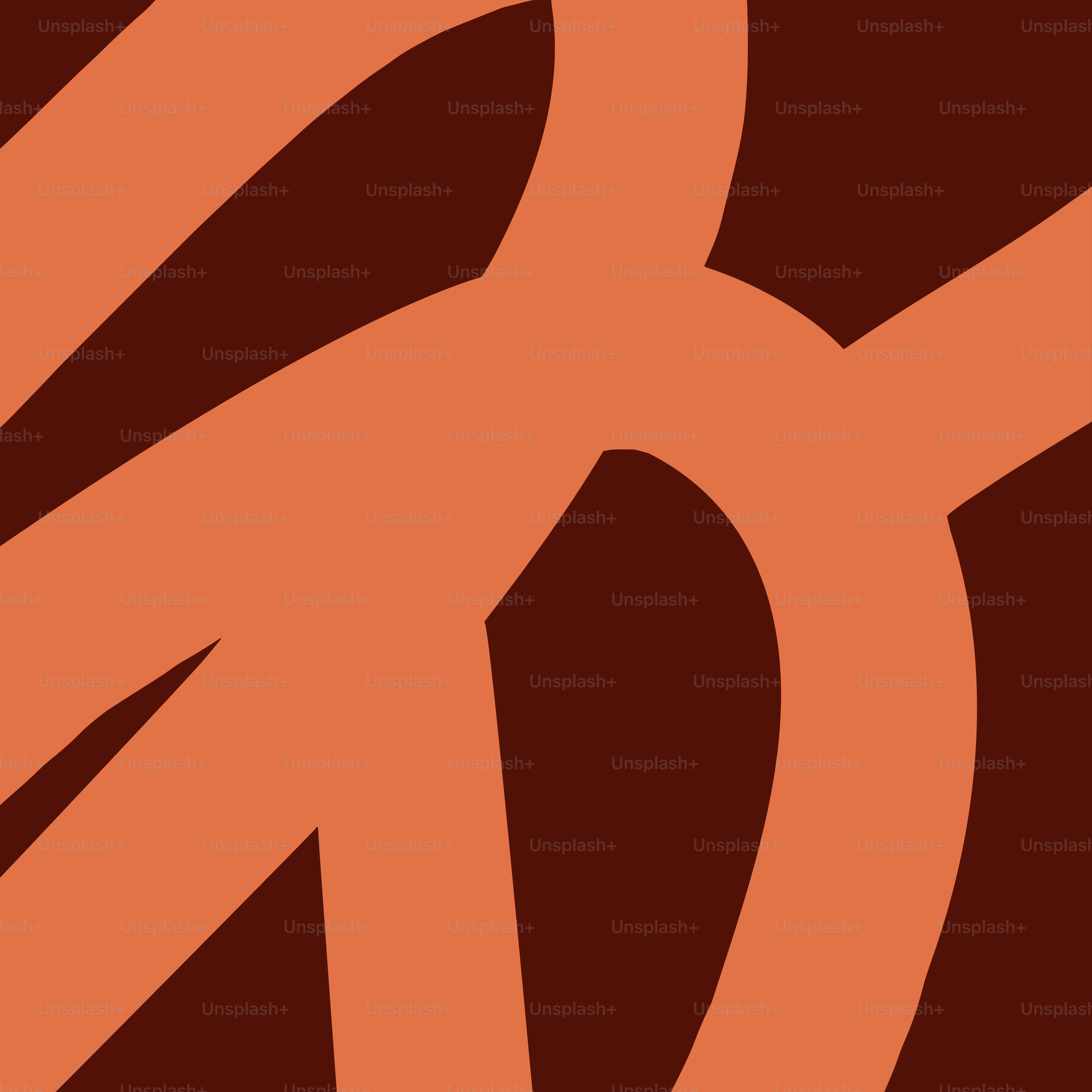 A brown and orange background with a stylized design