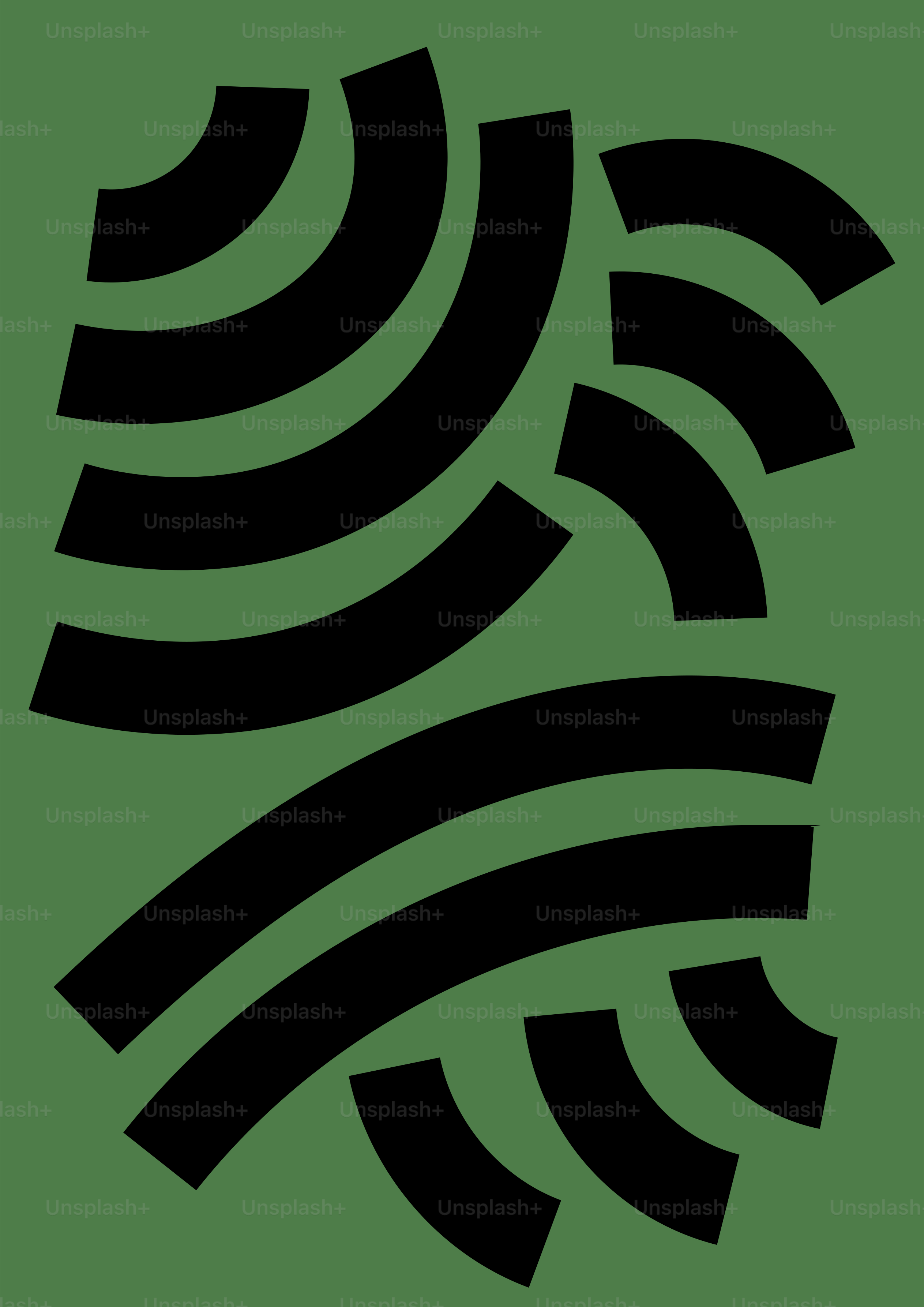 A green background with a black tire pattern