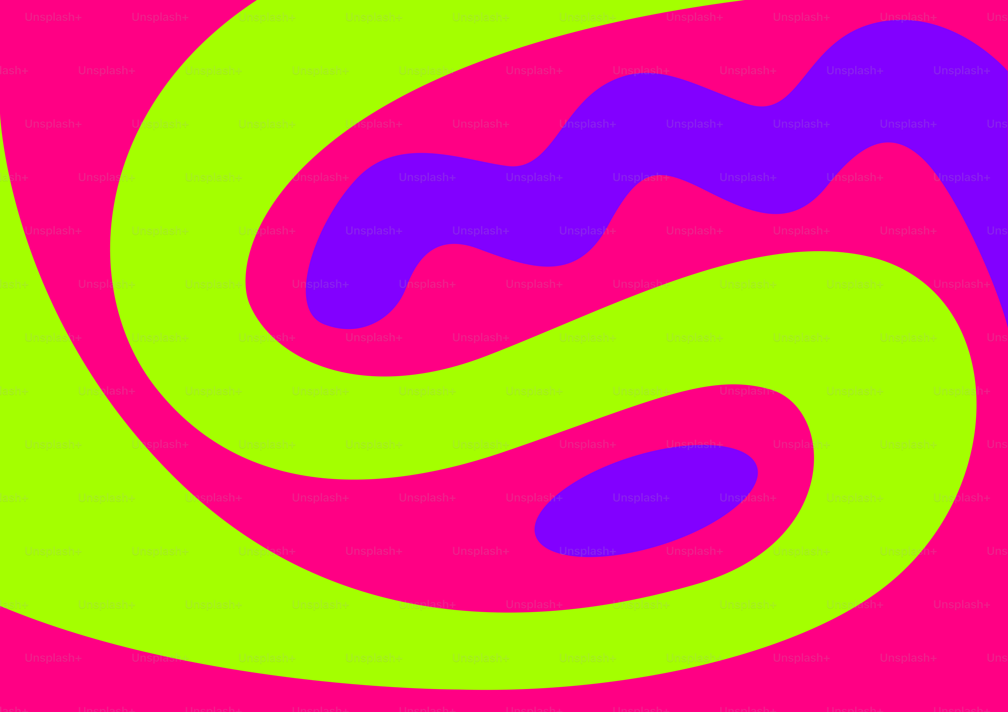 A picture of a pink and green swirl