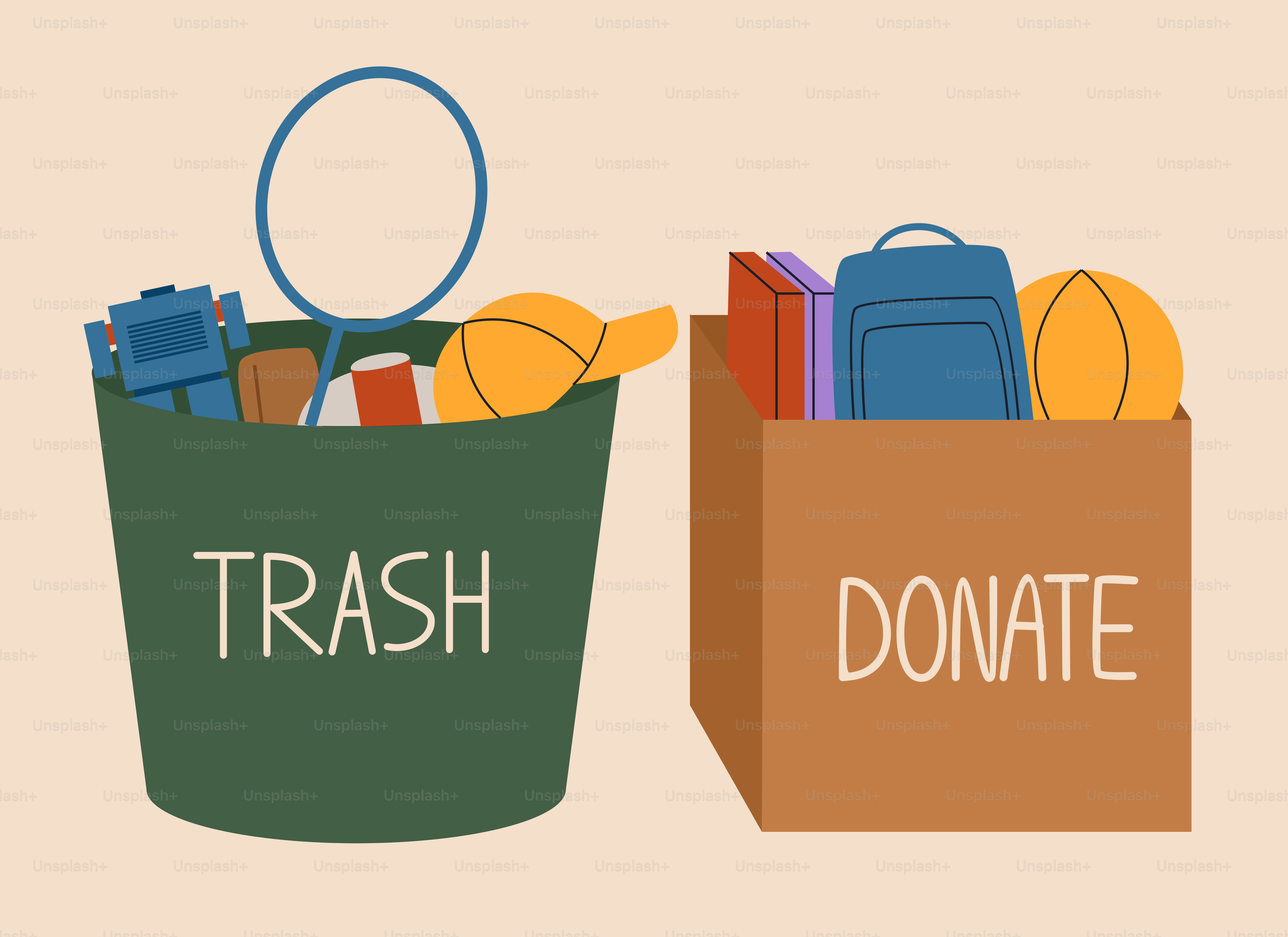 A couple of bags that are next to each other