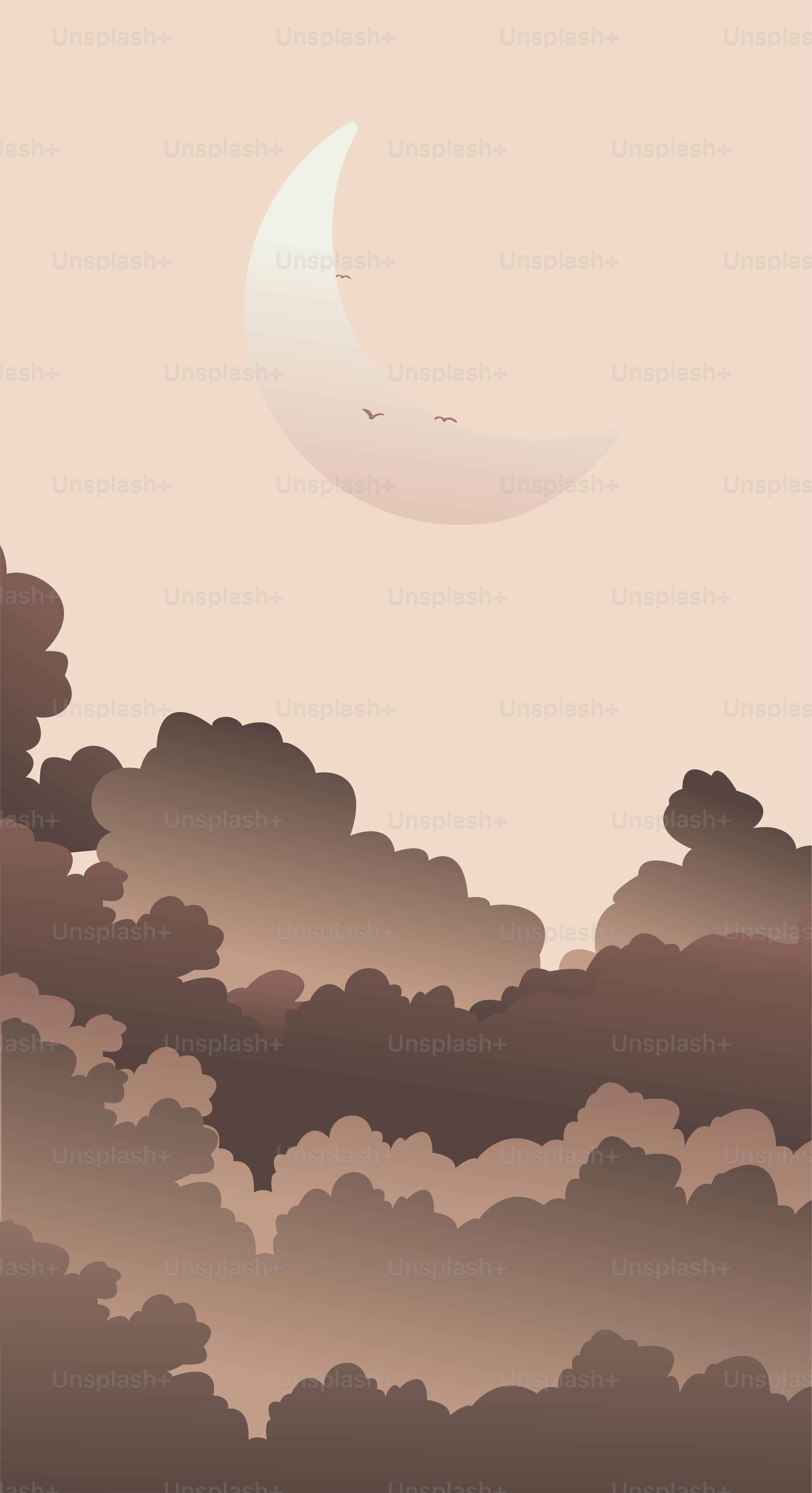 A picture of a full moon in the sky