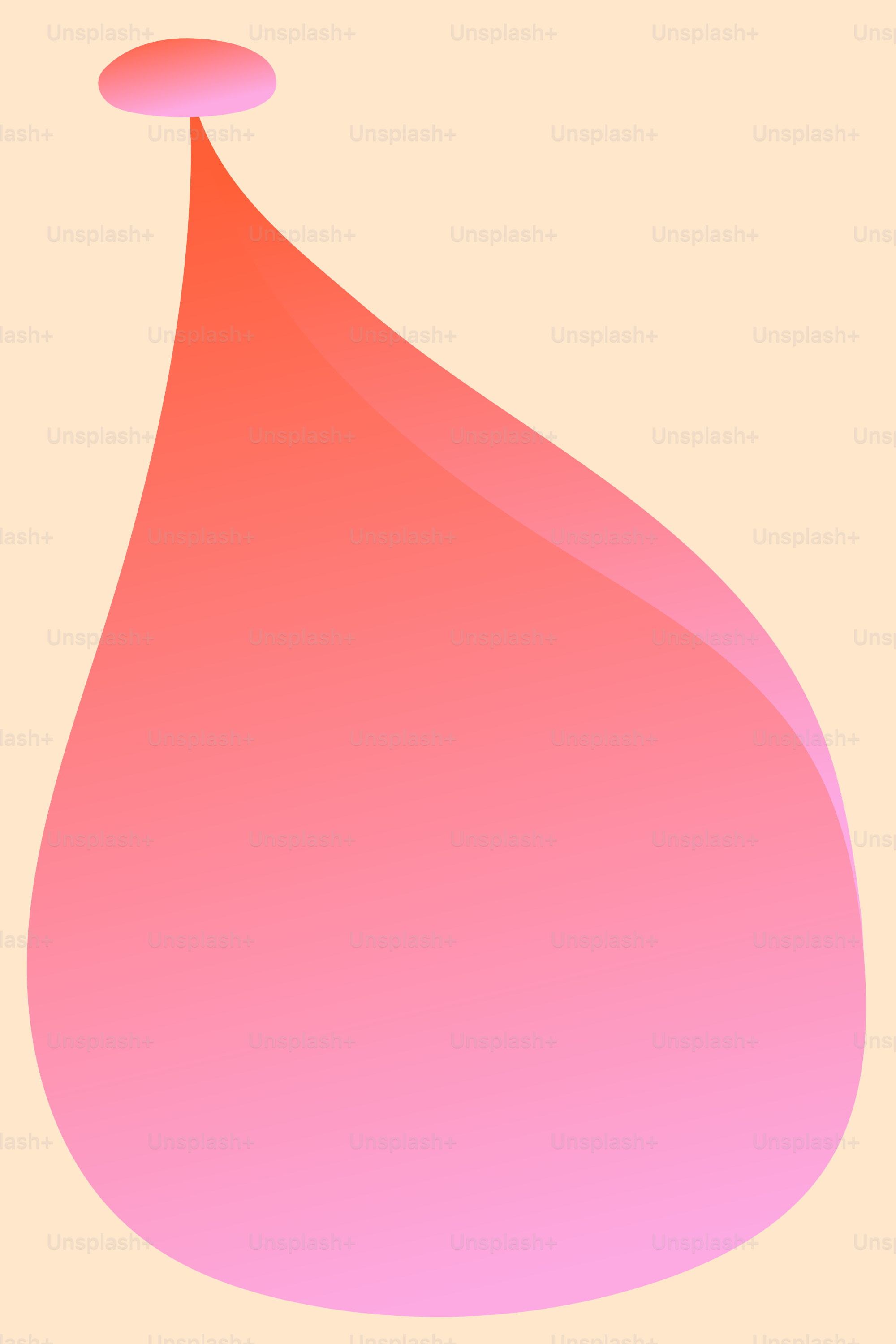 Ein Bild eines Wassertropfen auf gelbem Hintergrund