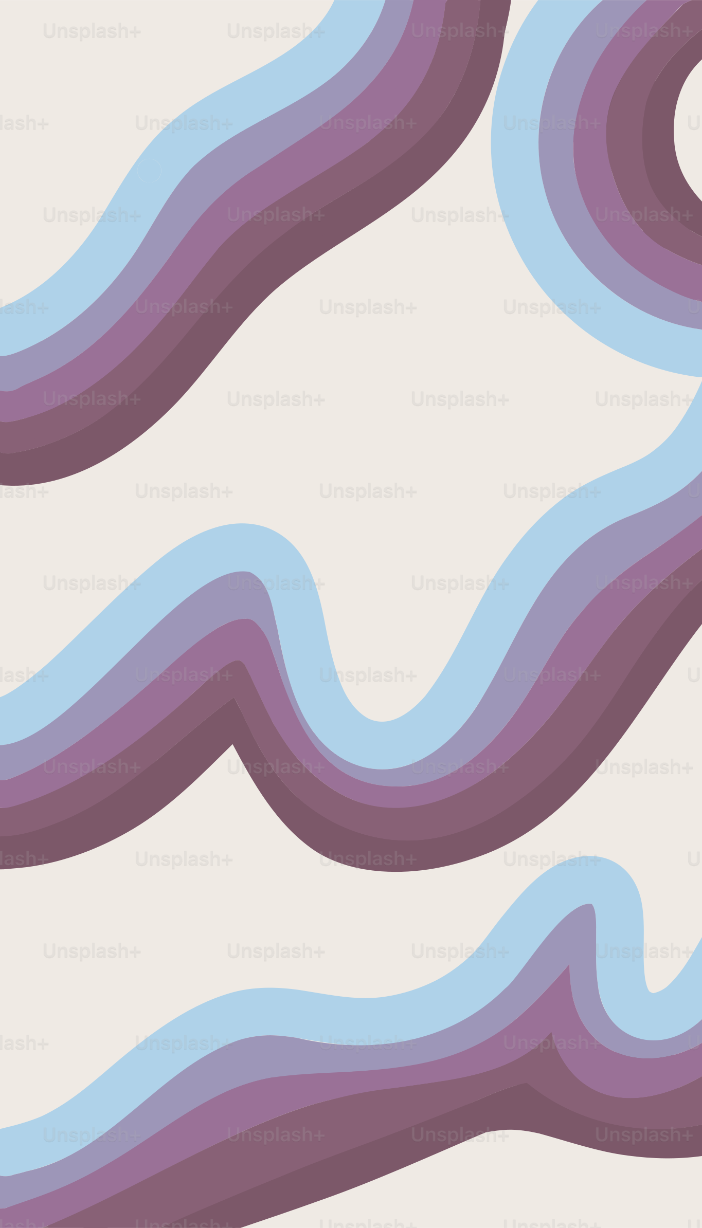 A pattern of wavy lines on a white background