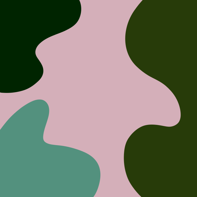 A pink, green and black camouflage pattern