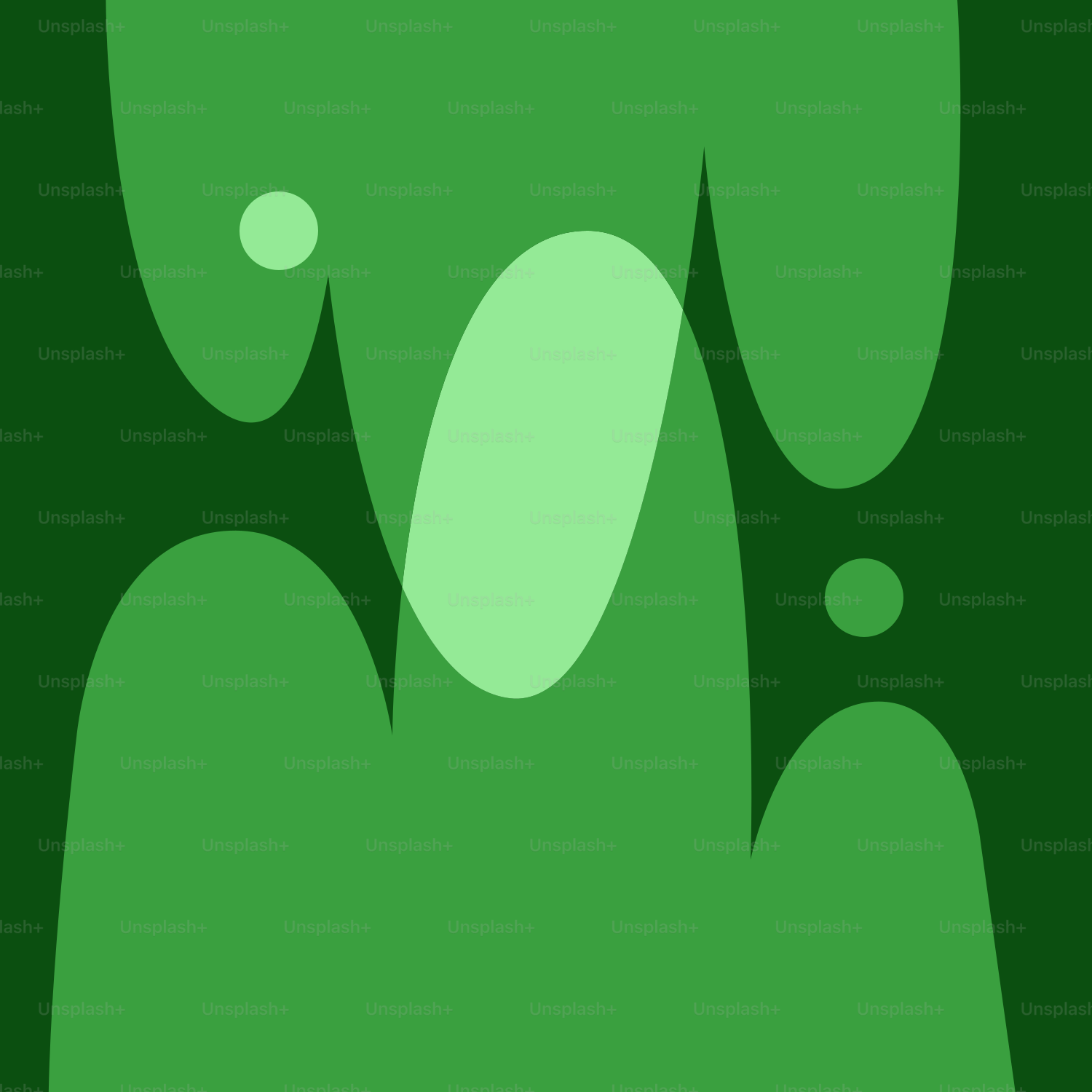 Un'immagine di uno sfondo astratto verde