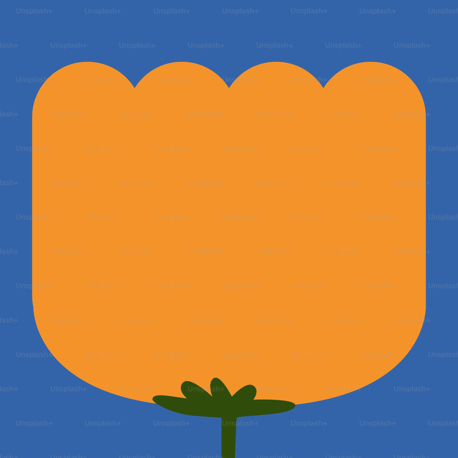 Una flor de naranjo sobre un fondo azul