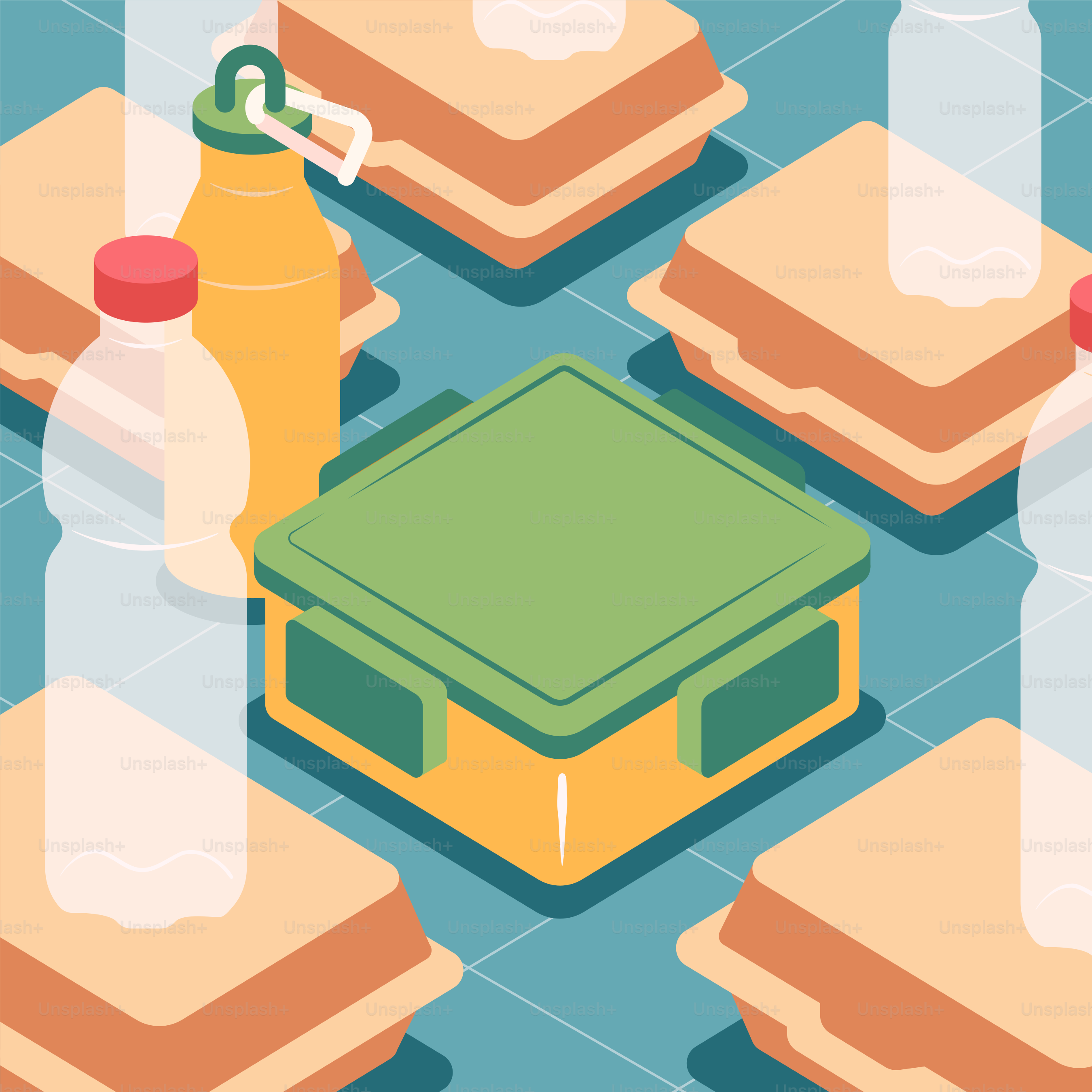 A bunch of food that is on a table