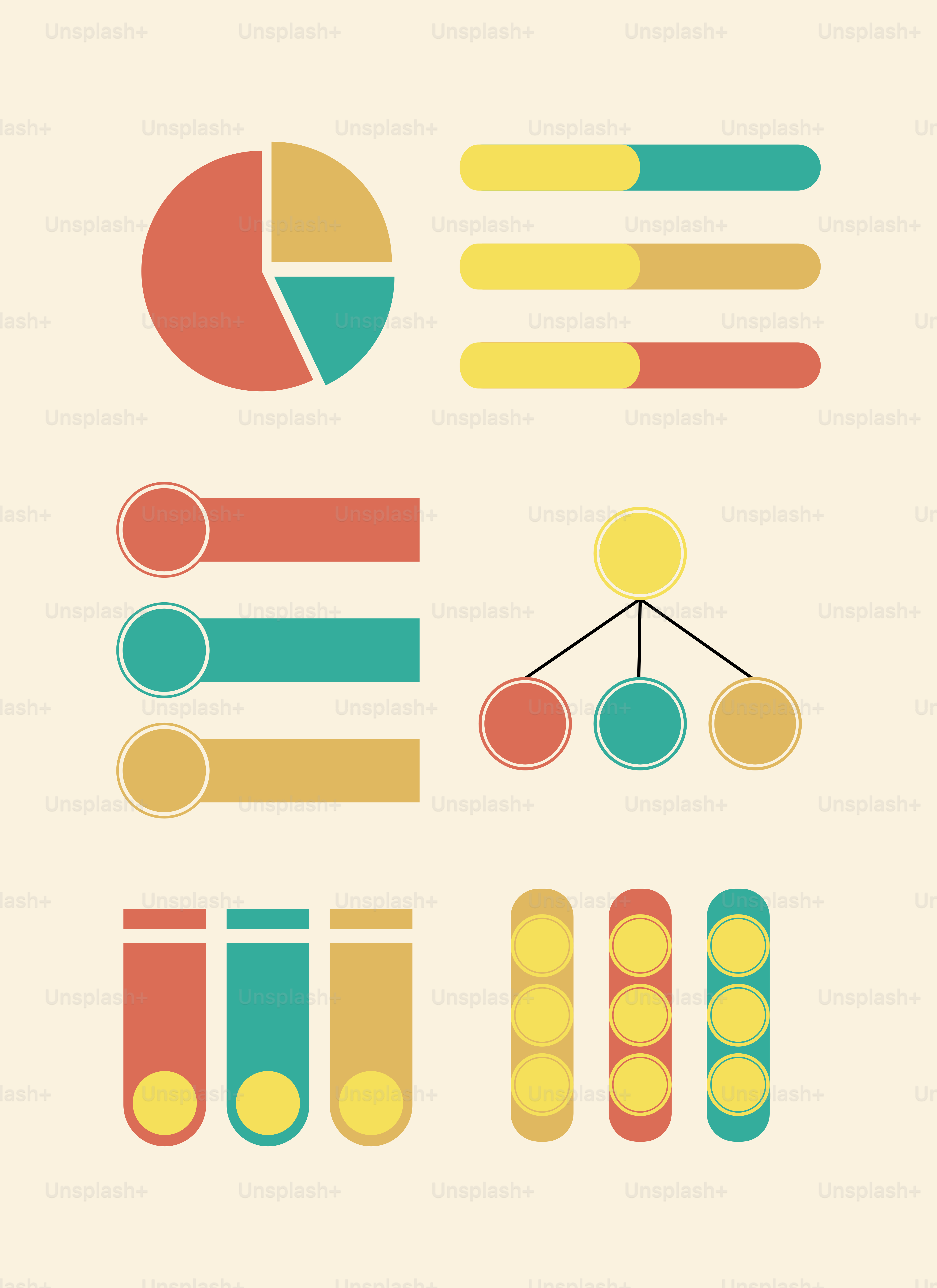 Un poster con un sacco di cose diverse sopra