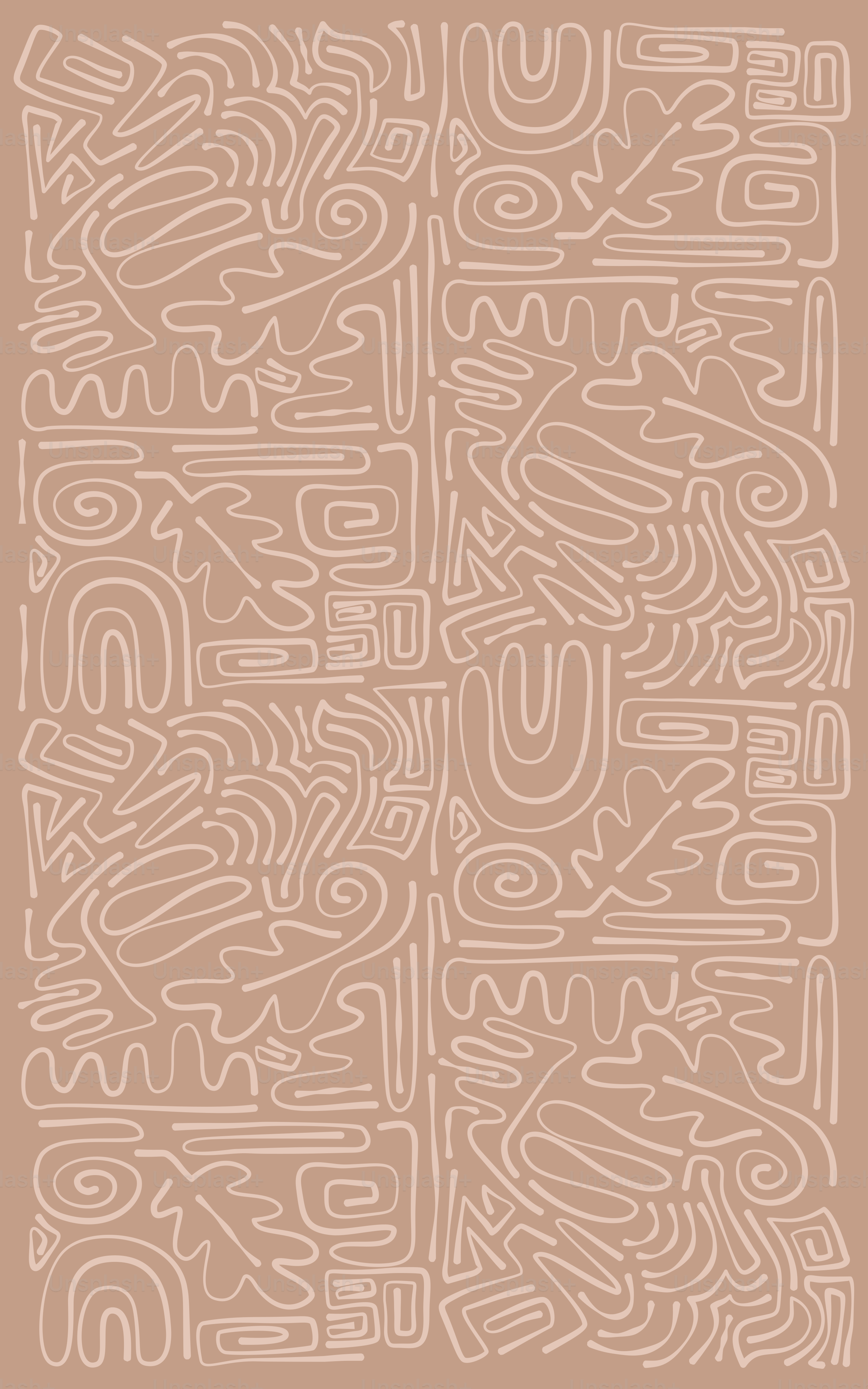 A beige and white drawing of a square