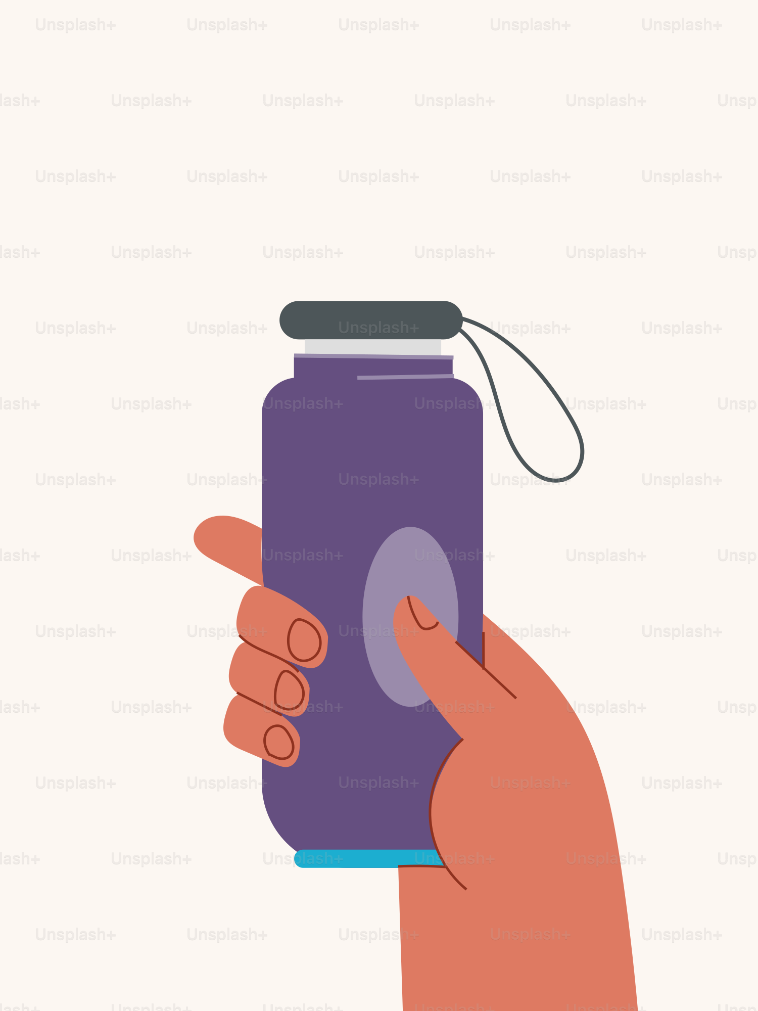 A hand holding a can of soda