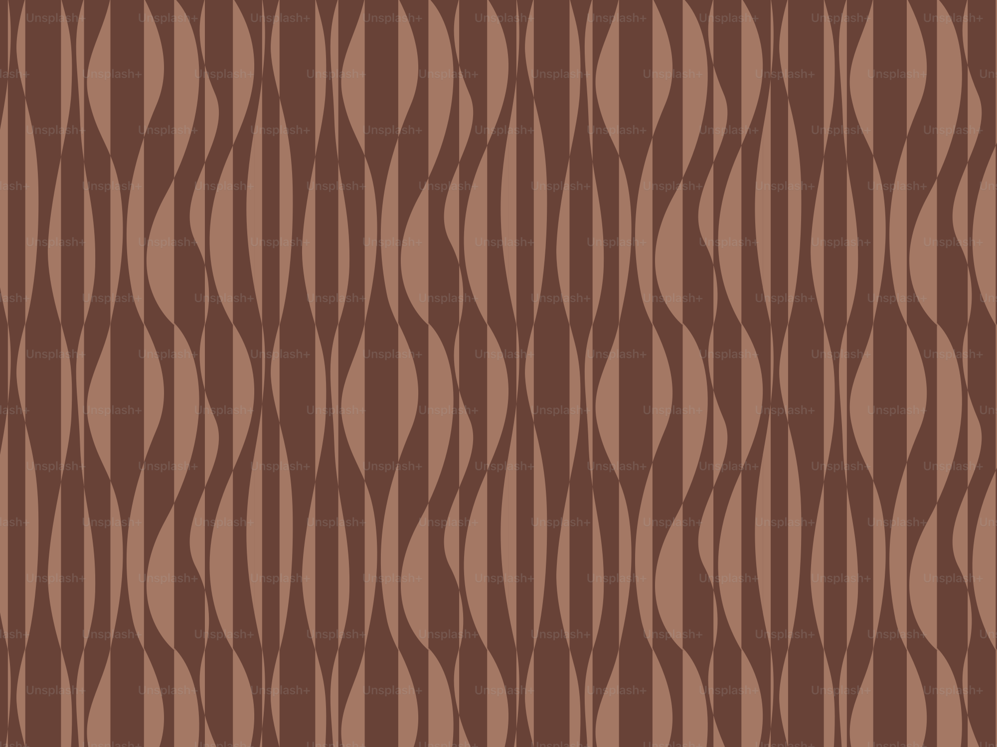 A brown background with a pattern of wavy lines