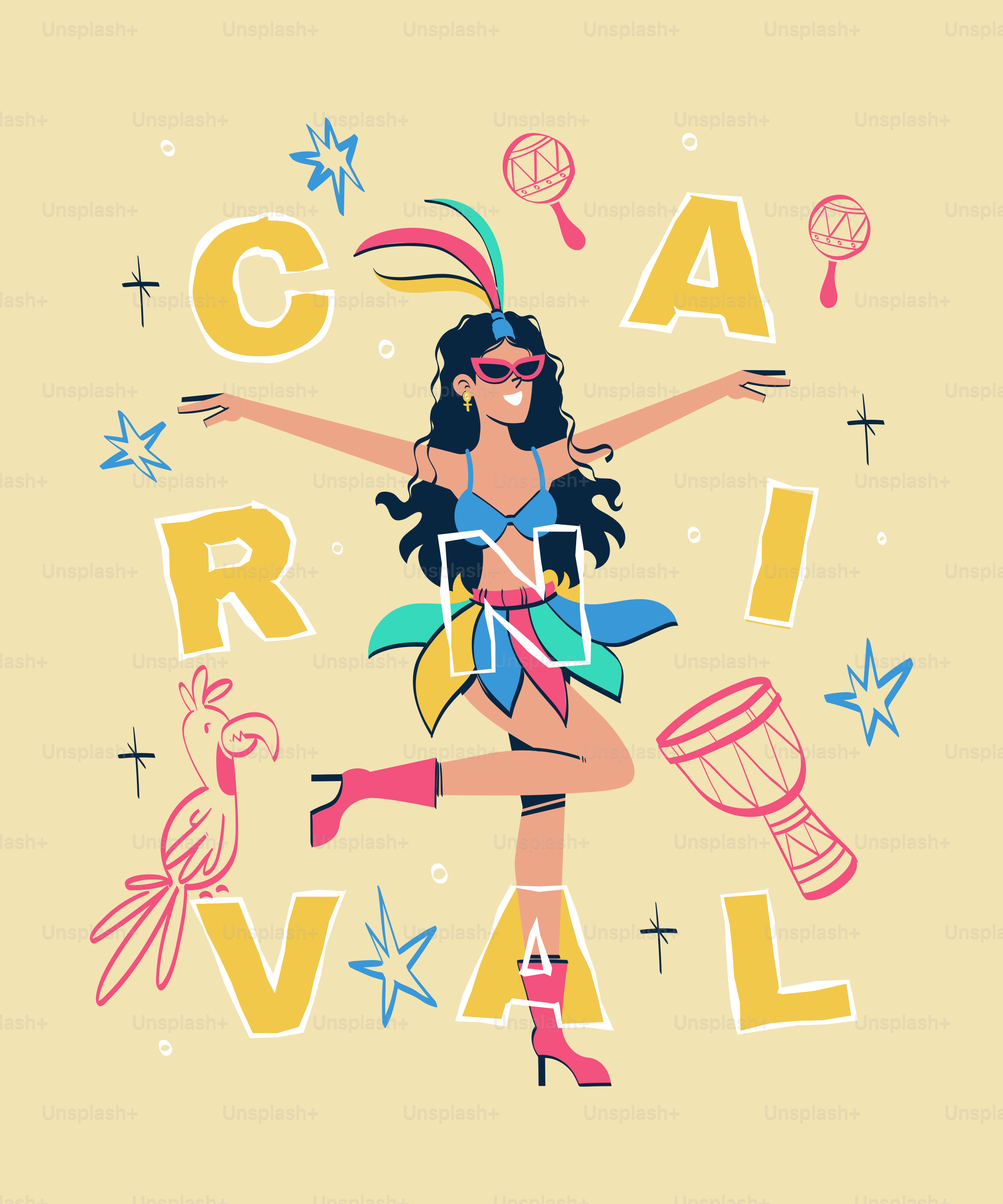 Uma mulher de maiô com os braços abertos