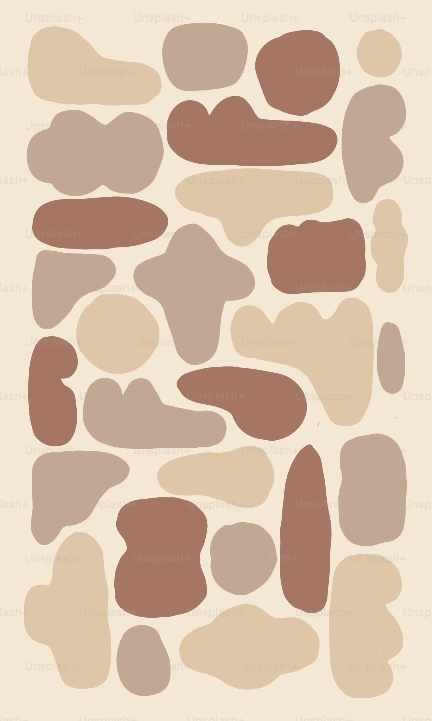 A picture of a pattern made up of different shapes