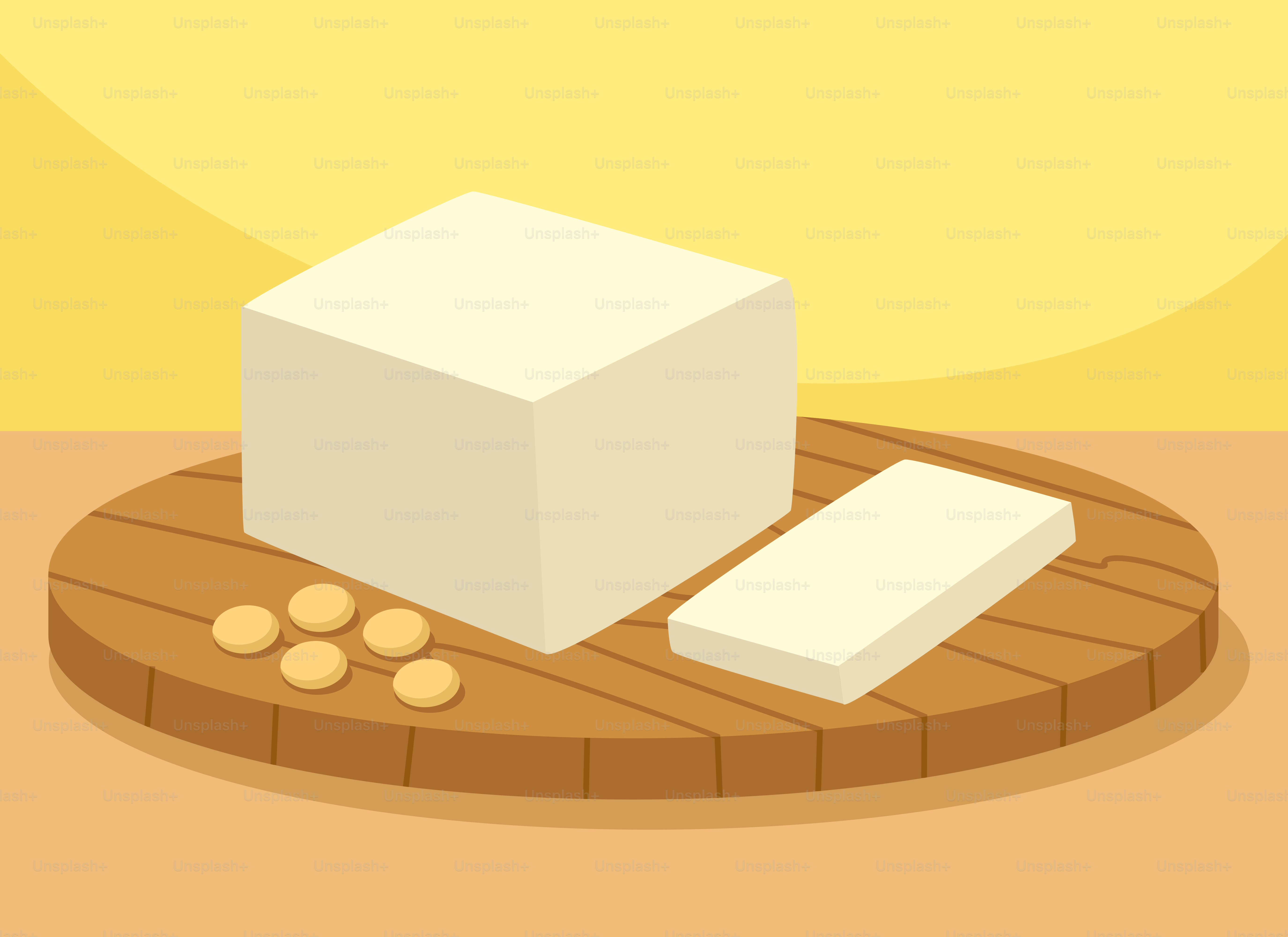 A block of white bread sitting on top of a wooden cutting board