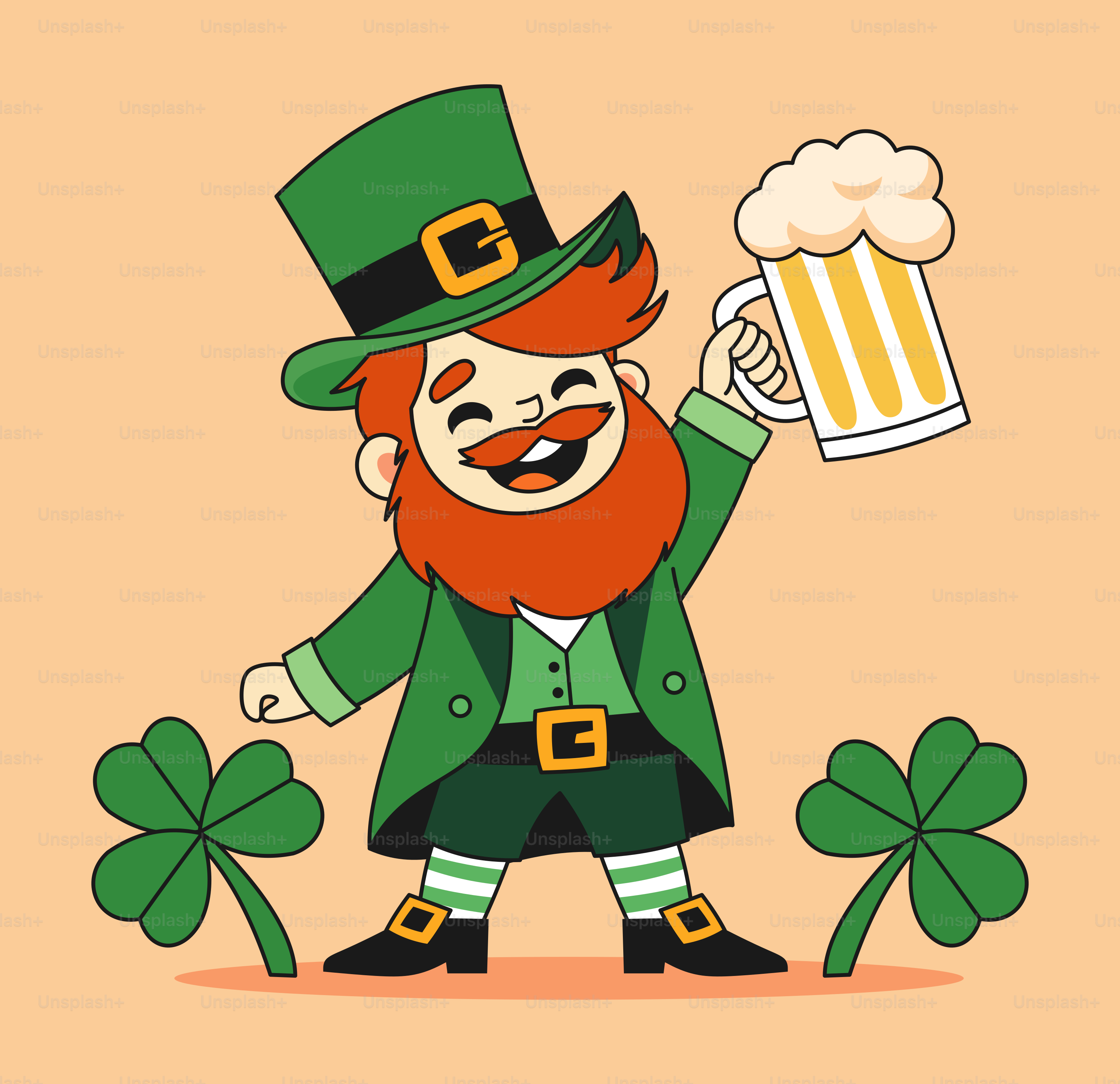 수염 난 남자가 맥주잔을 들고 있어 벡터 – Unsplash의 그림 이미지, image size:3000x2903