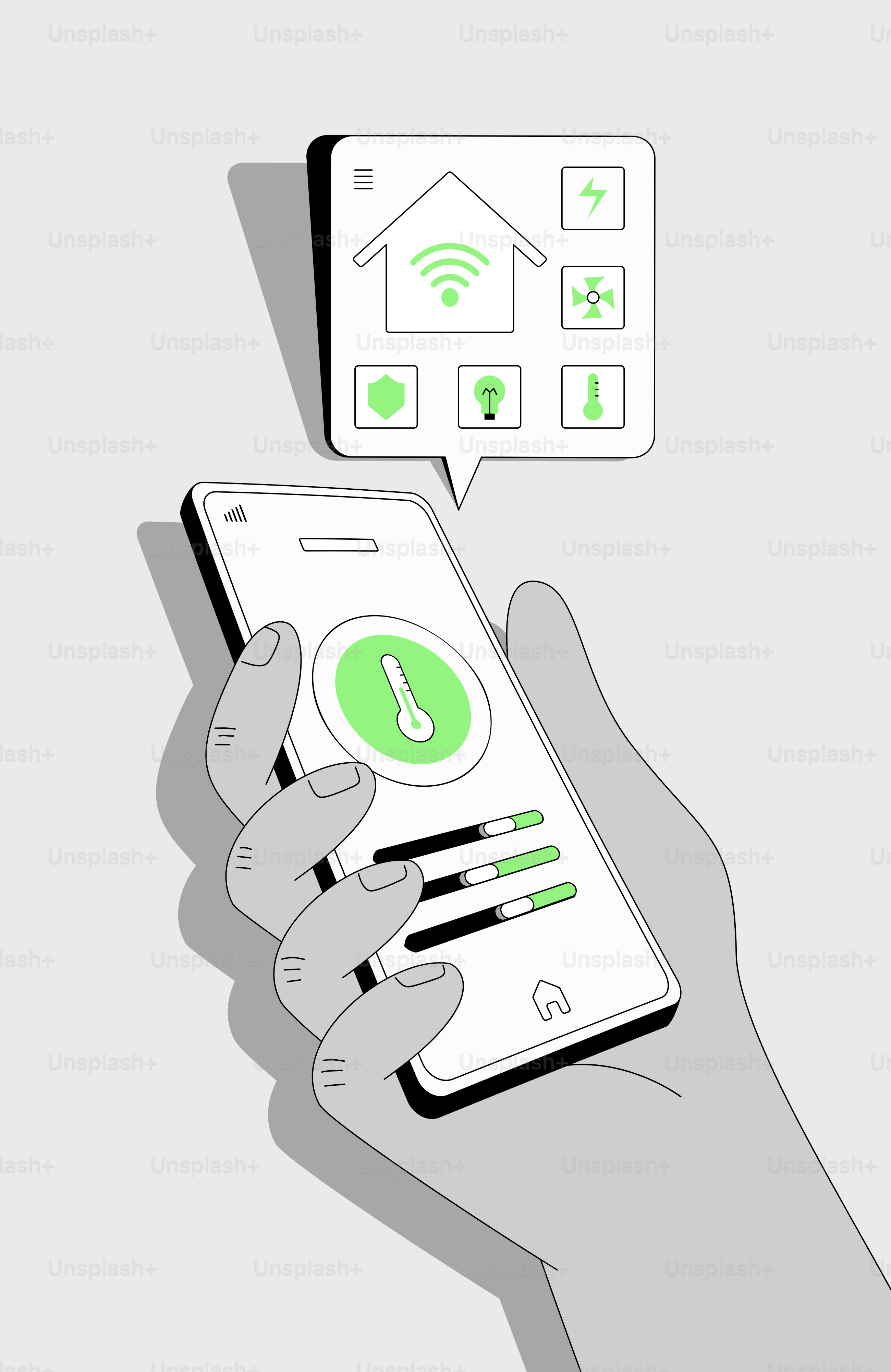 A person holding a smart phone in their hand