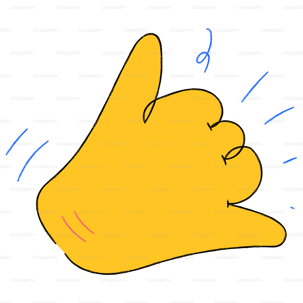 A cartoon hand giving a thumbs up sign vector – Illustration Image on  Unsplash, image size:3000x3000