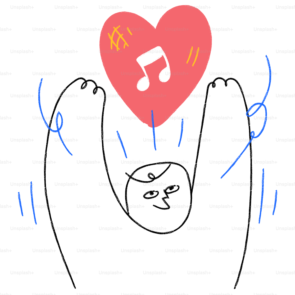 하트를 들고 있는 사람의 그림 벡터 – Unsplash의 그림 이미지, image size:3000x3000