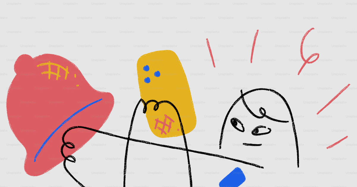 Two Slow Notes Drawing A drawing of two people with musical notes vector – Illustration Image ...