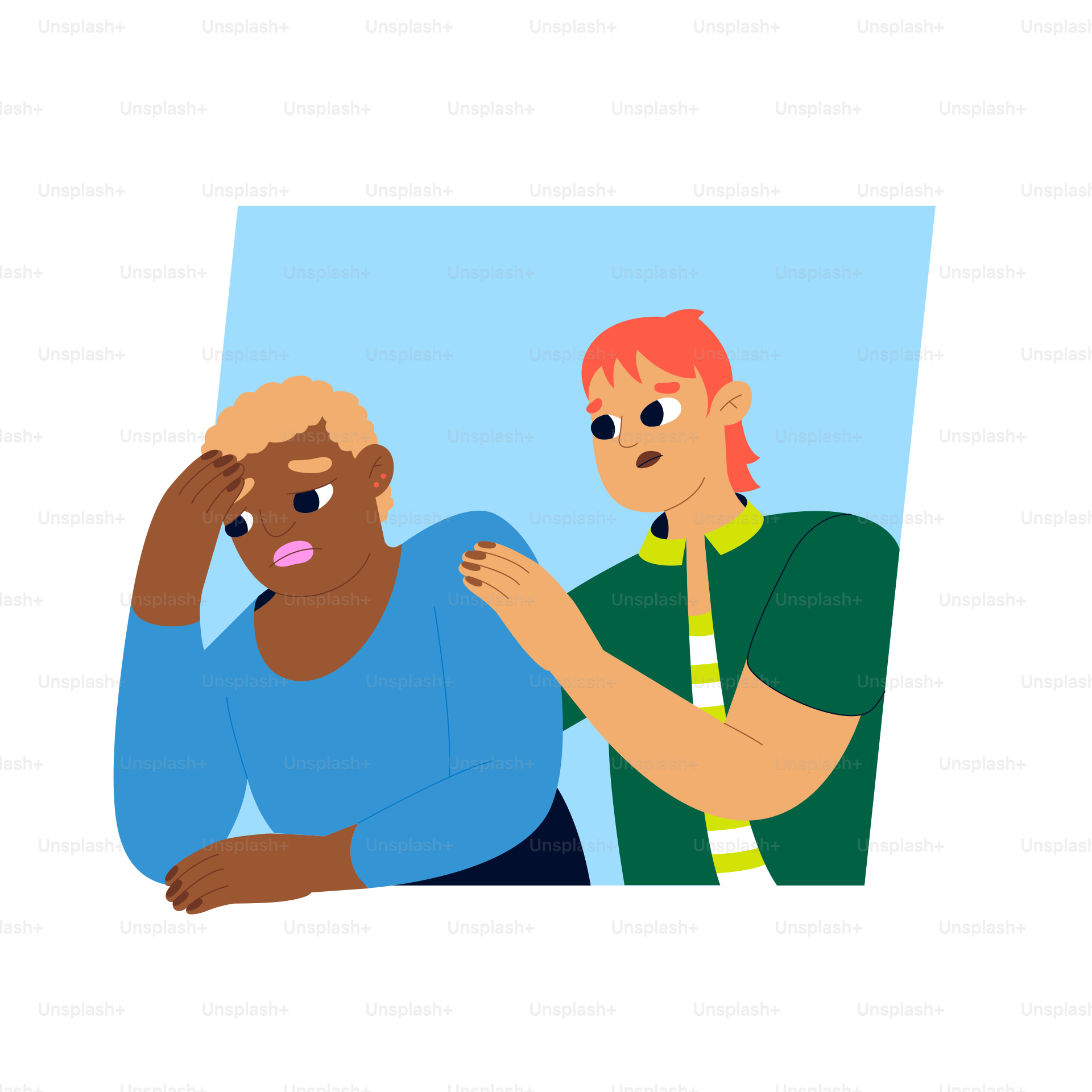 A man and a woman standing next to each other