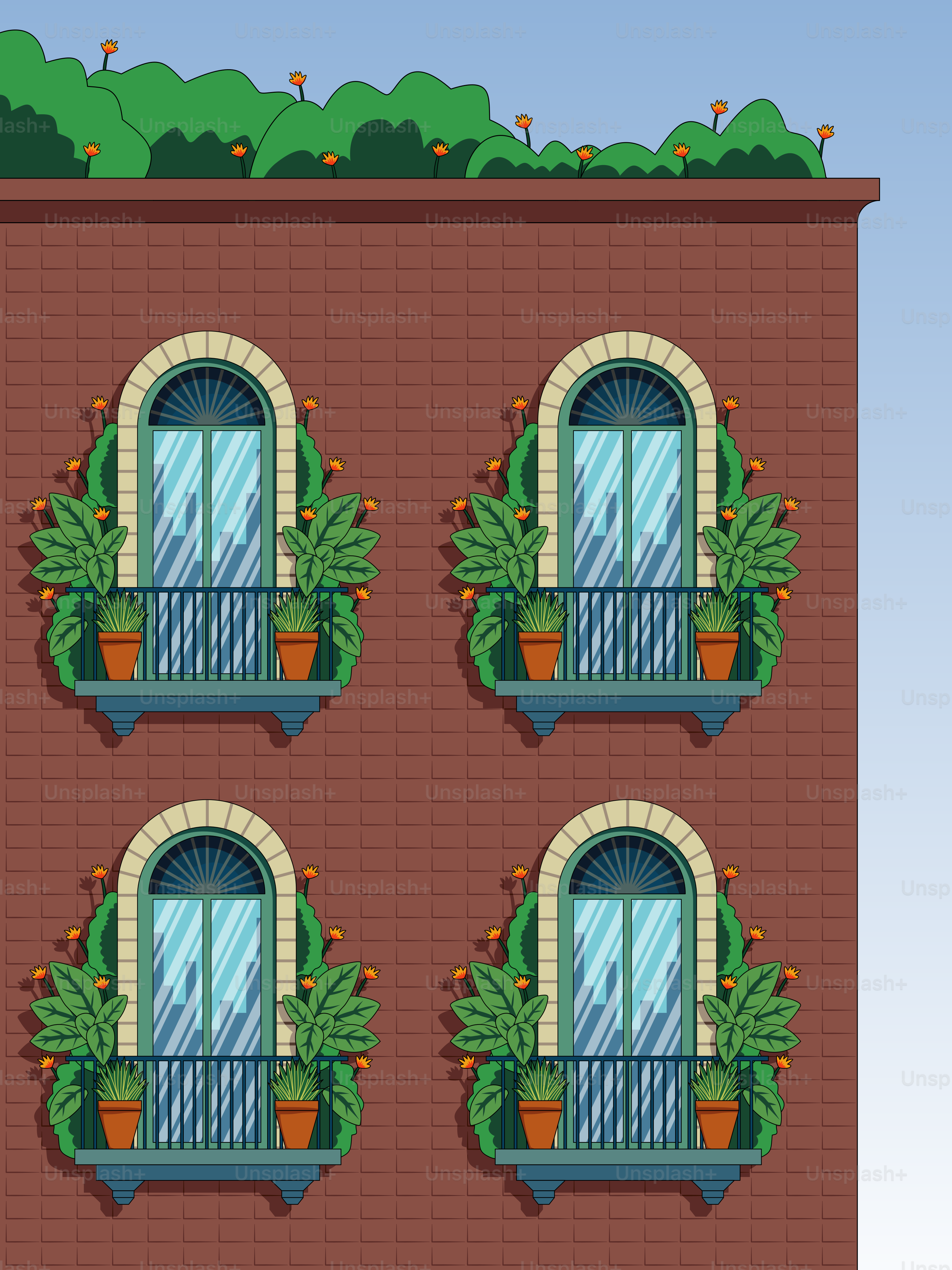 A tall building with a bunch of windows