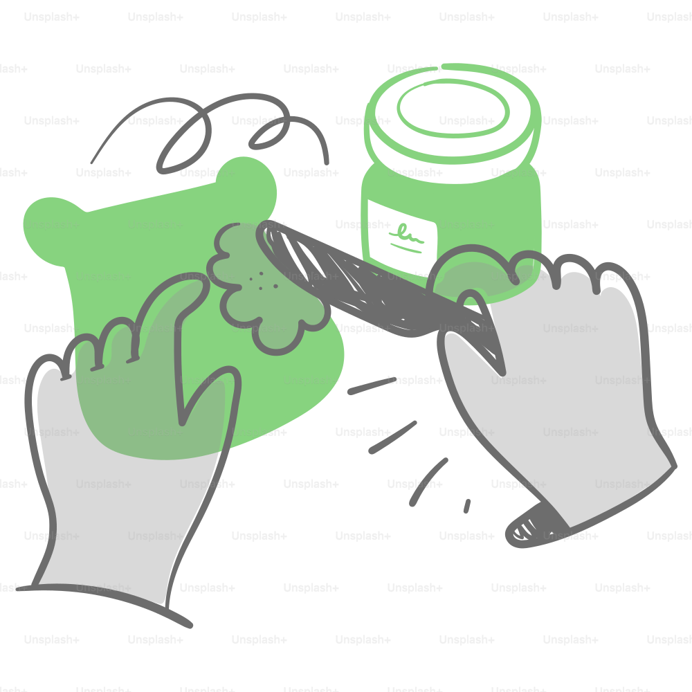 Due mani che tengono un barattolo di liquido verde vettoriale – Immagine di  Cibo su Unsplash, image size:3000x3000