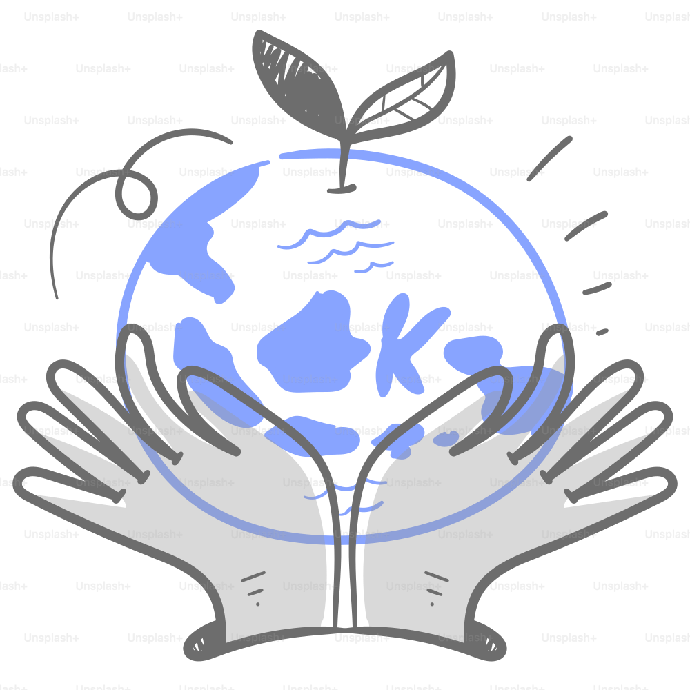 Two hands holding an apple with a leaf on top of it