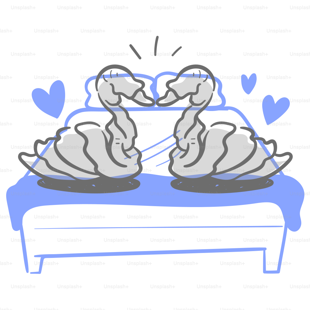 A couple of turkeys sitting on top of a bed