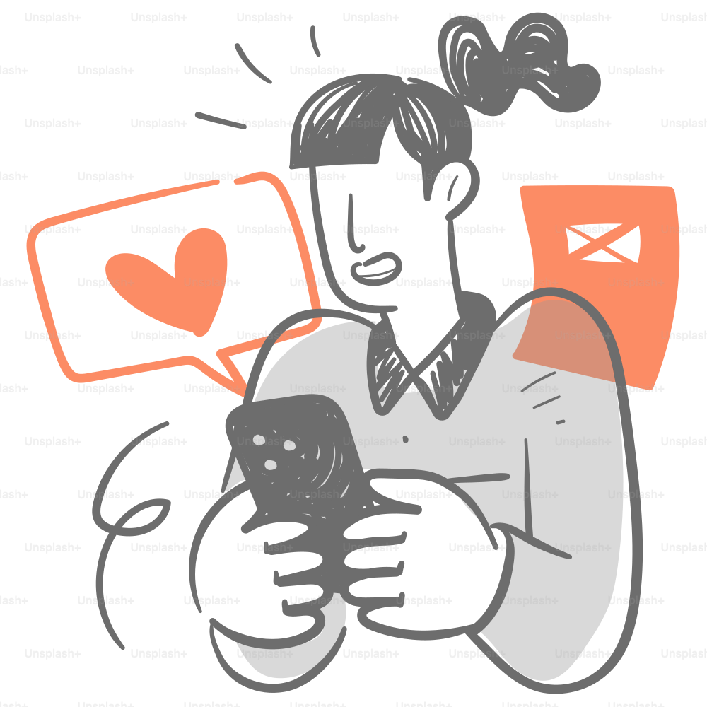 Une femme tenant un téléphone portable dans ses mains