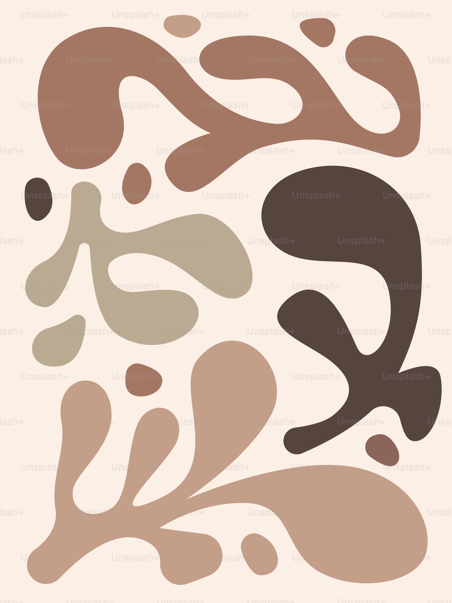 A drawing of a plant with a lot of leaves