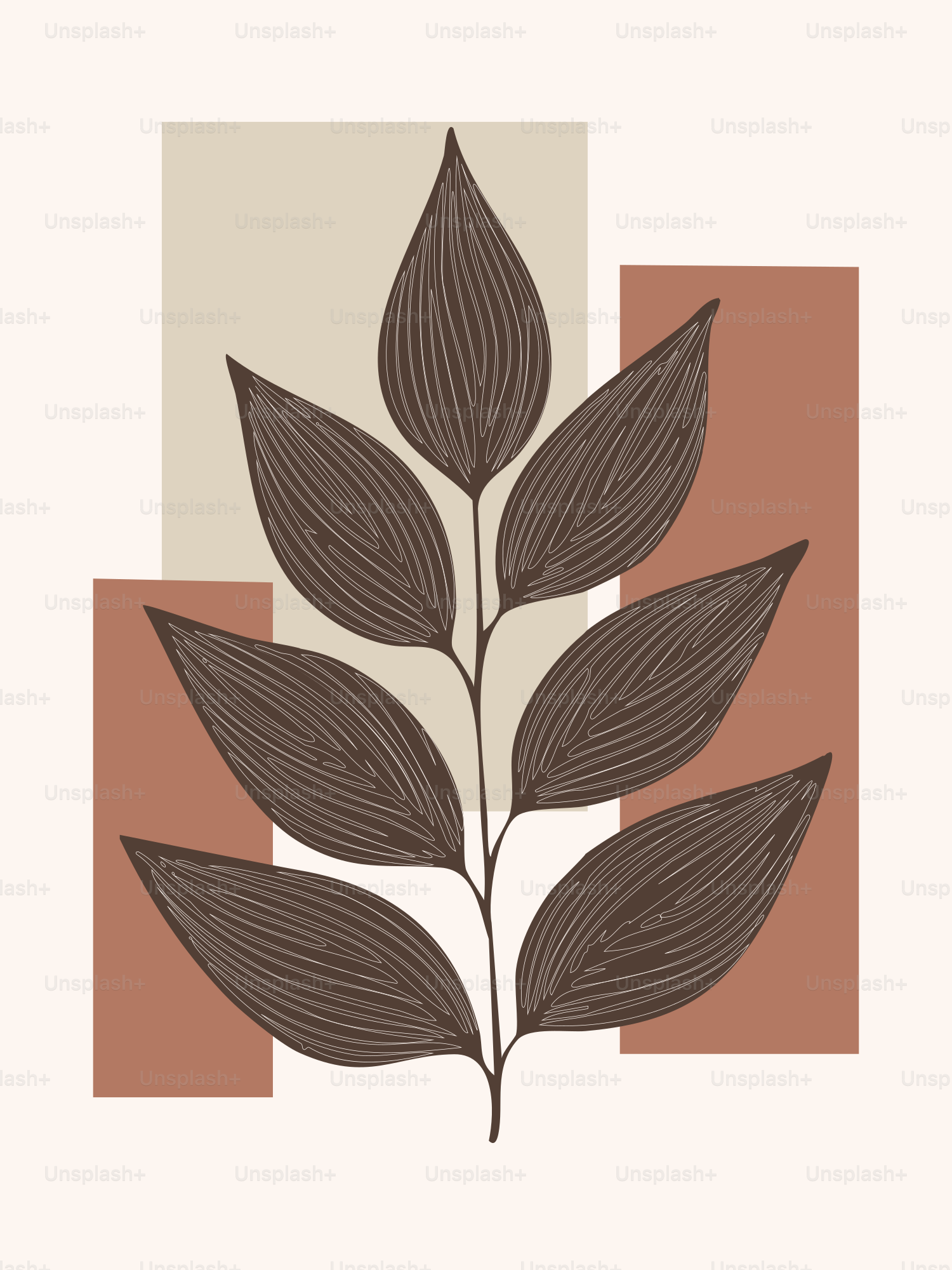 Uma foto de uma planta com folhas marrons