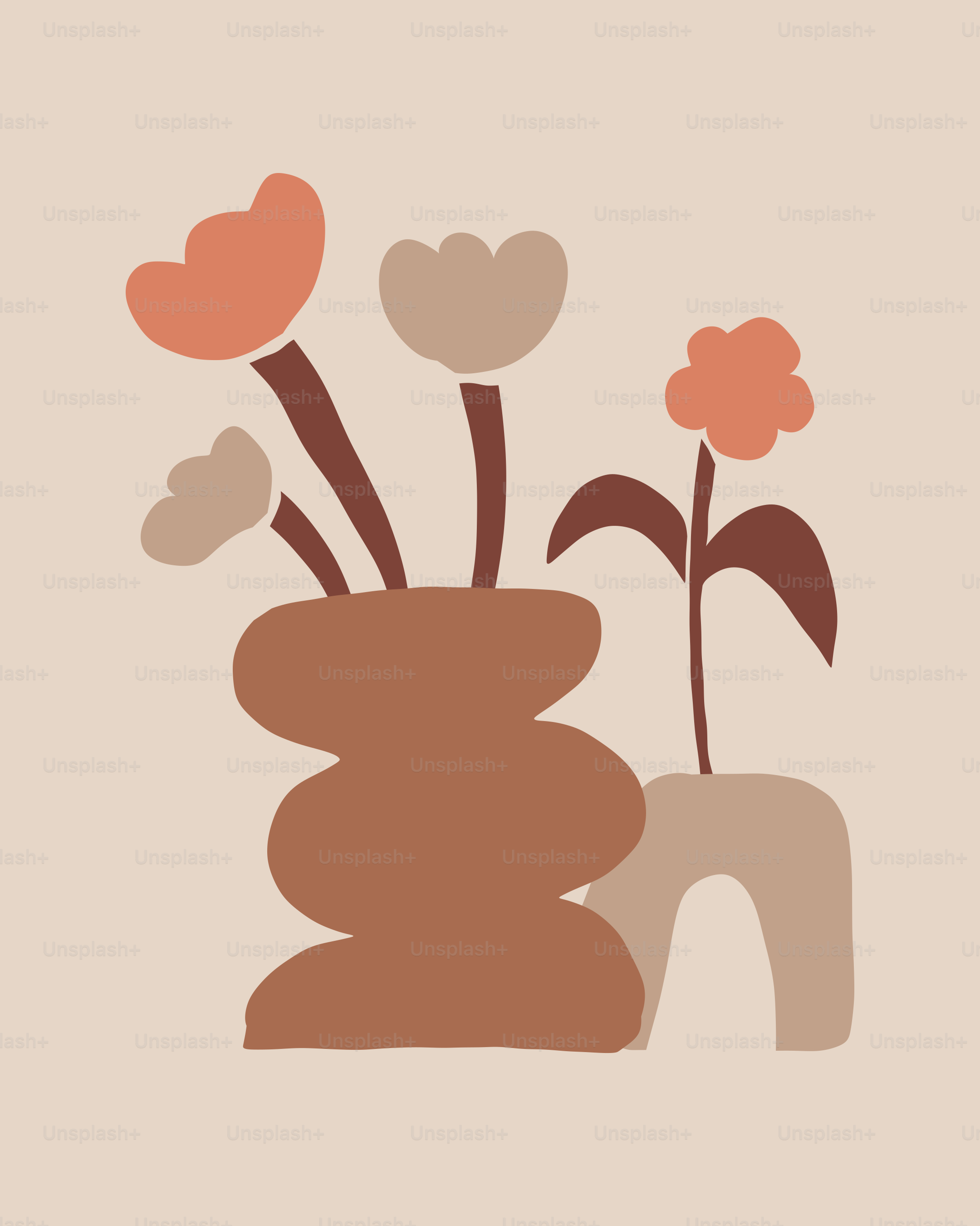 Un jarrón lleno de flores sobre una mesa
