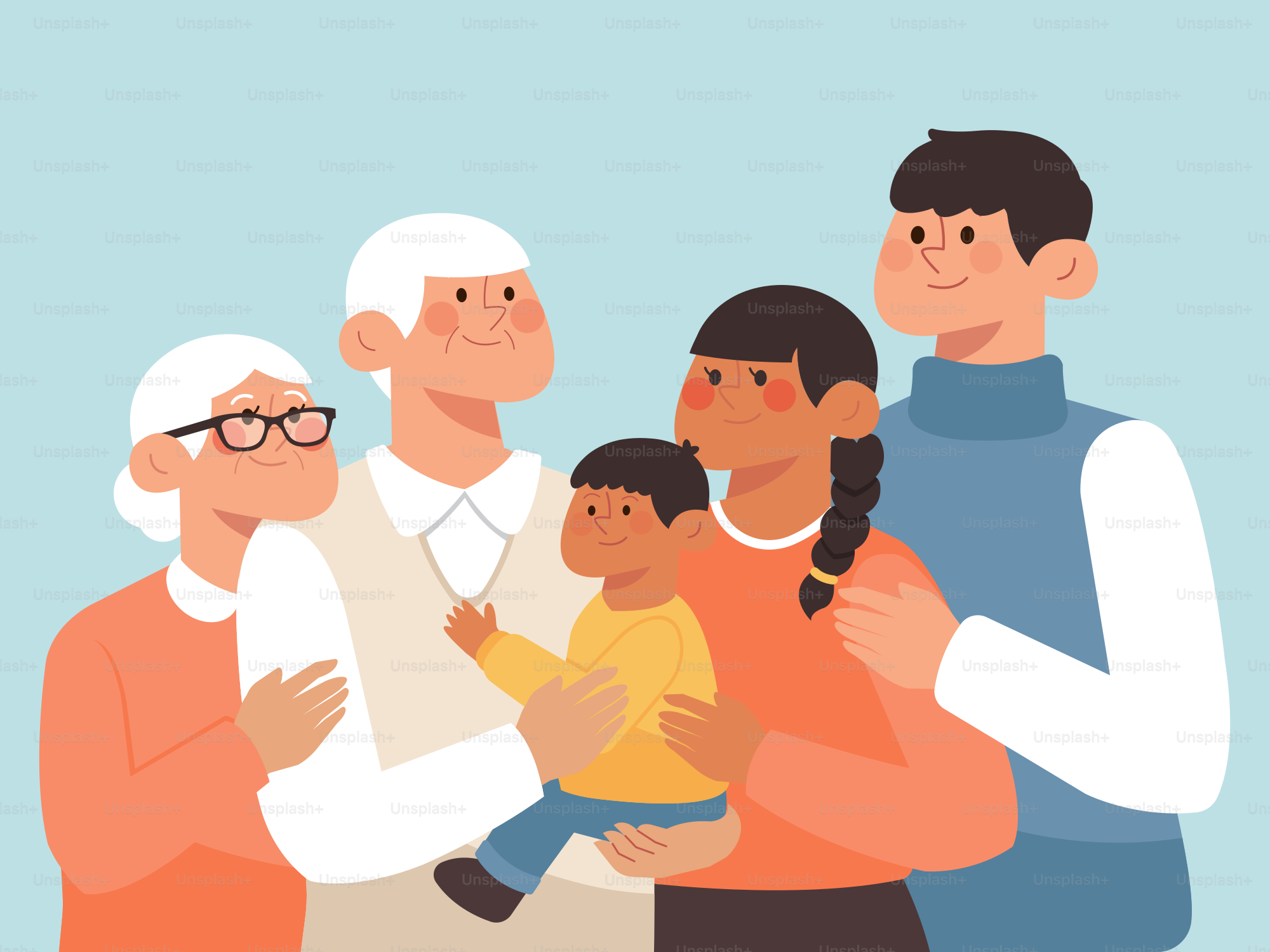 A group of people standing next to each other