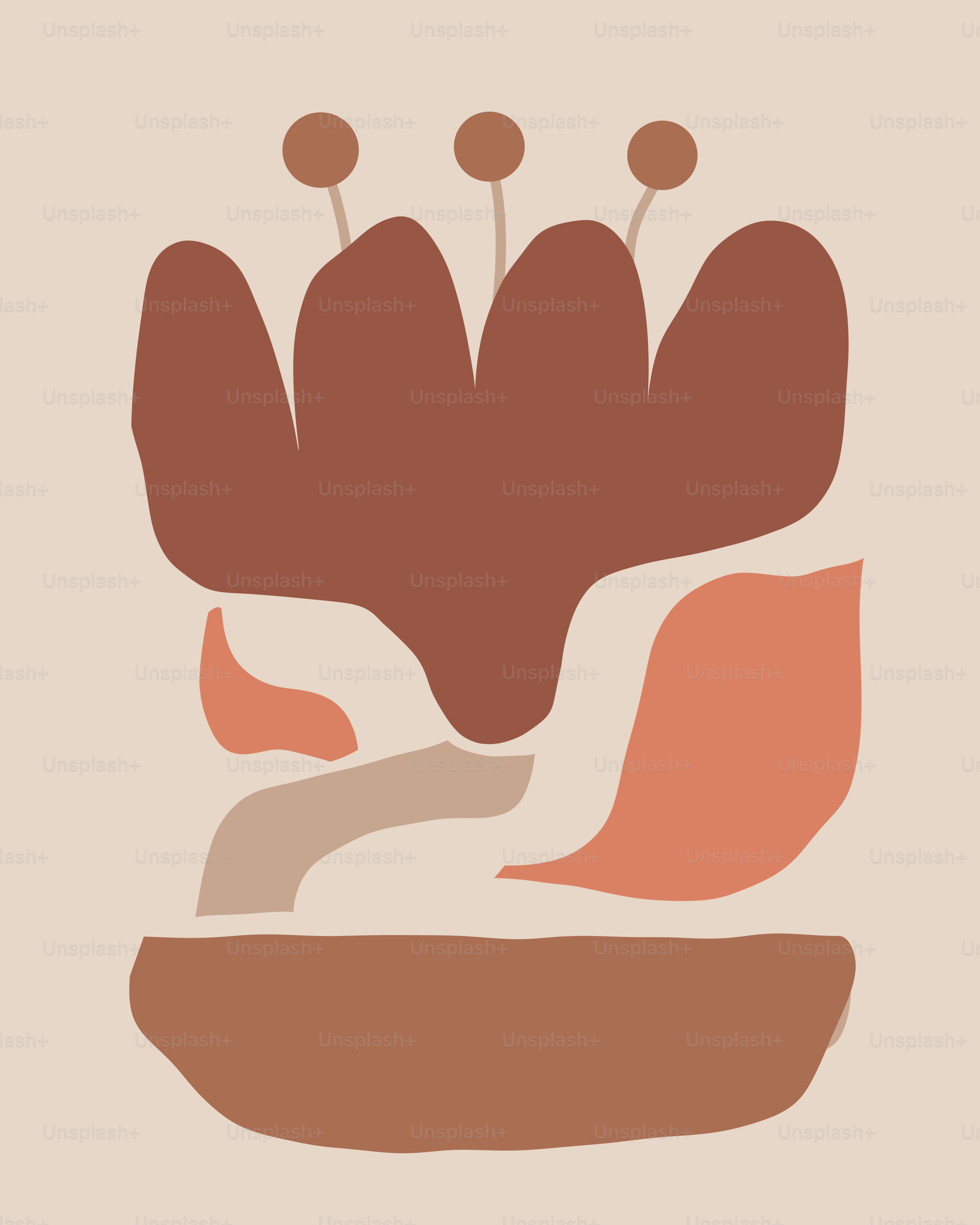A logo for a flower shop