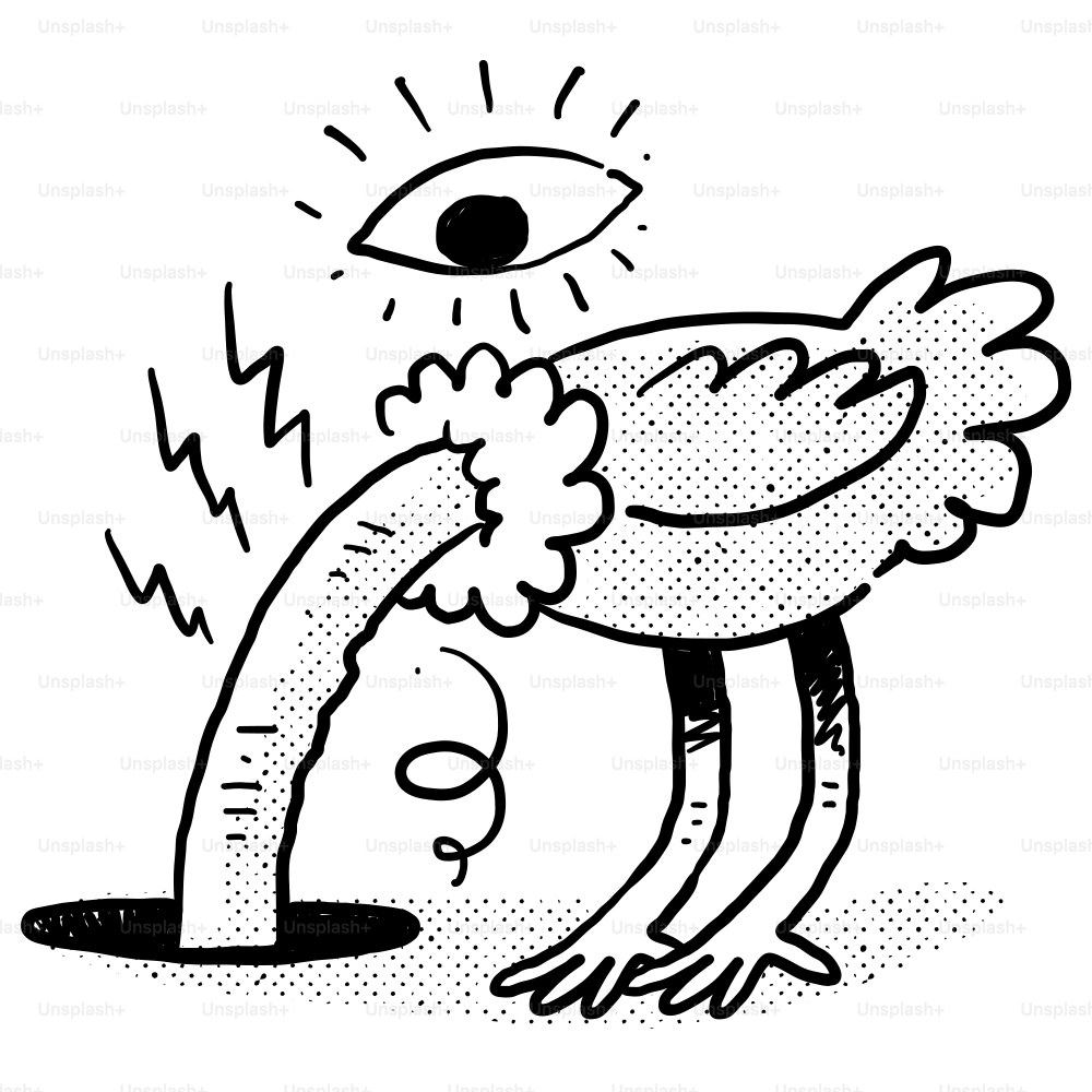 A drawing of a bird drinking water from a faucet