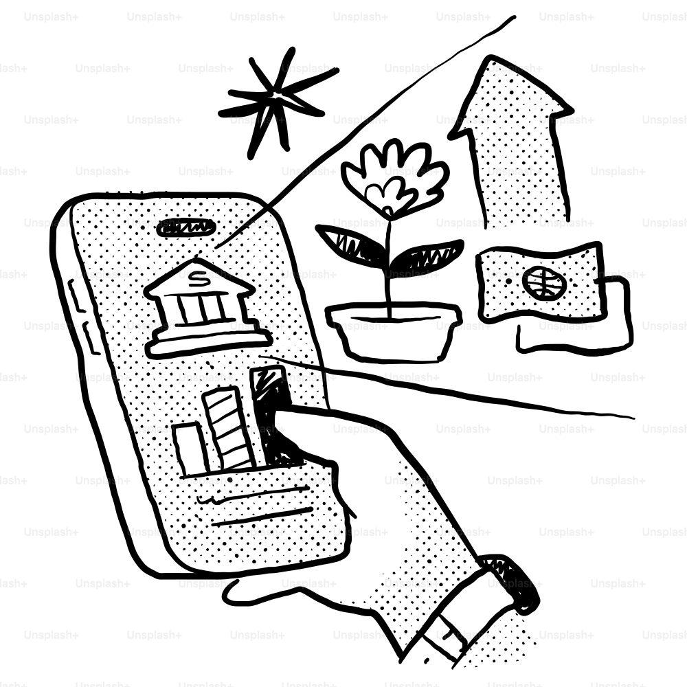 A hand holding a smart phone with a house on the screen