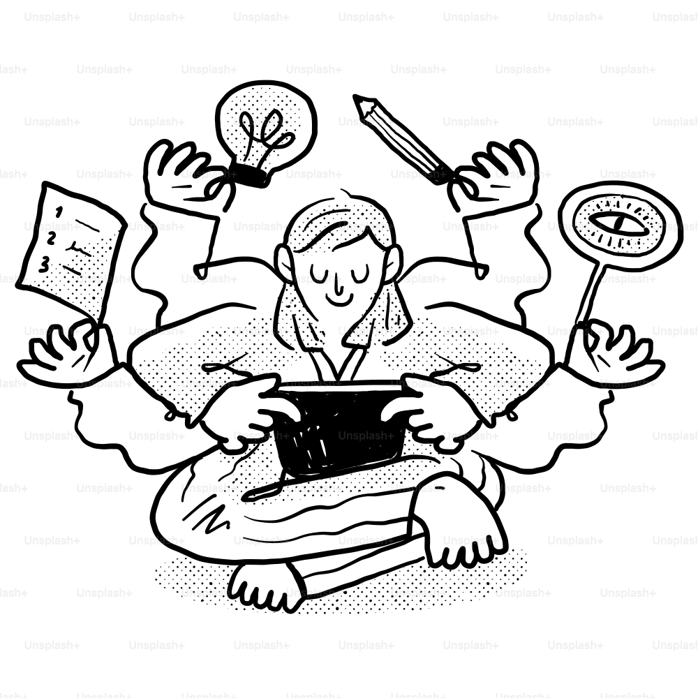 Eine Person, die auf dem Boden sitzt und ein Tablet hält