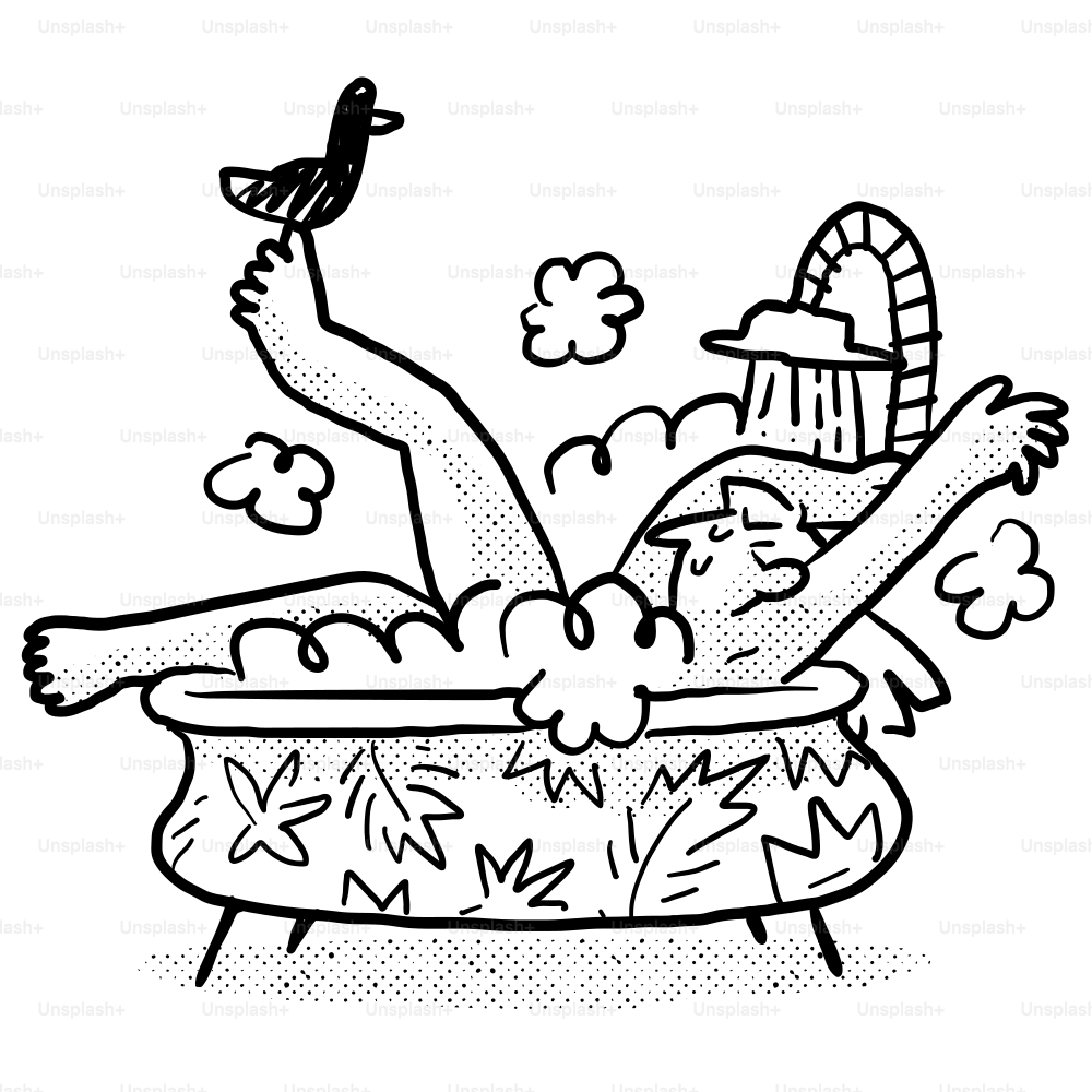 Um desenho em preto e branco de um homem escovando os dentes vetor – Imagem  sobre Ilustração na Unsplash, image size:1080x1080