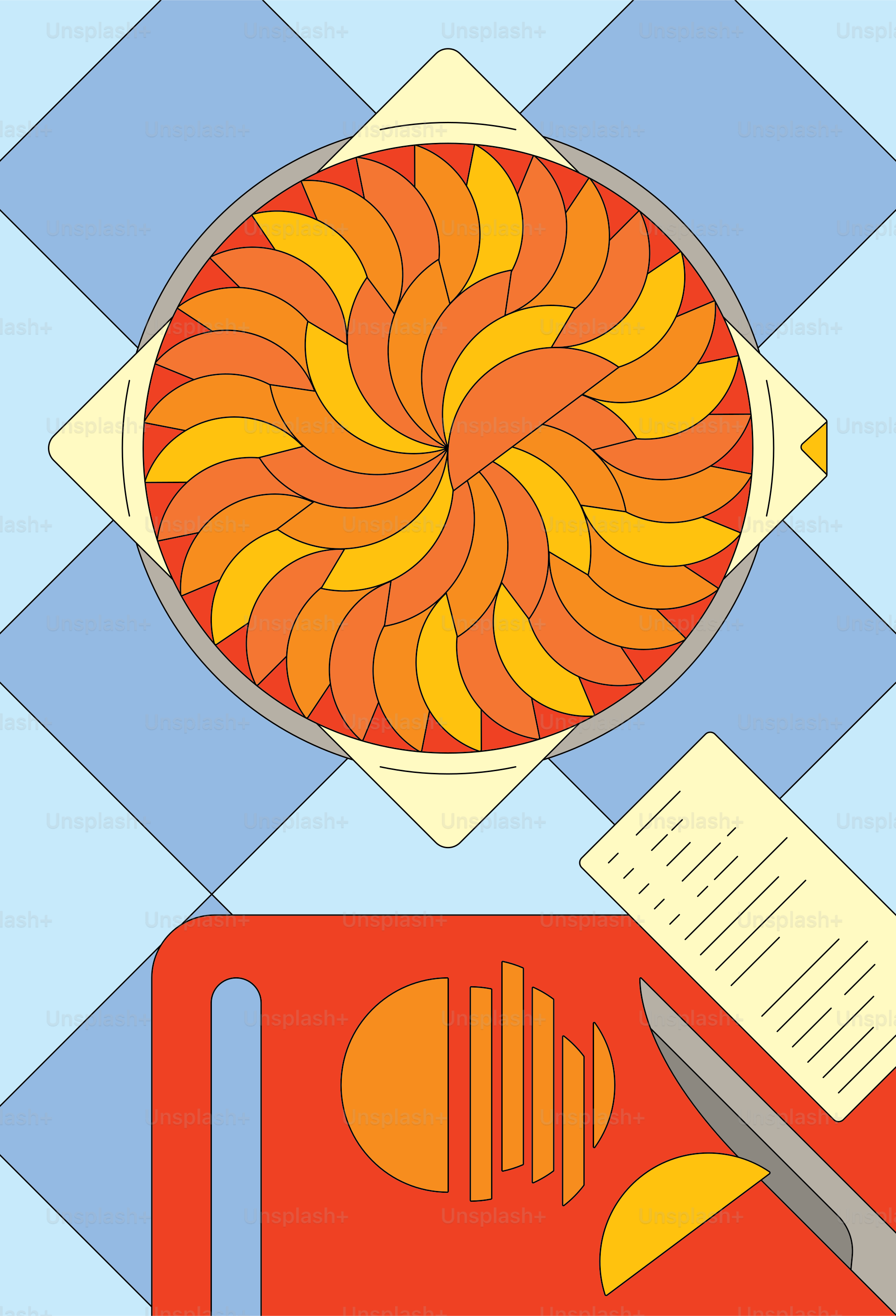 Un'immagine di un piatto di cibo con coltello e forchetta