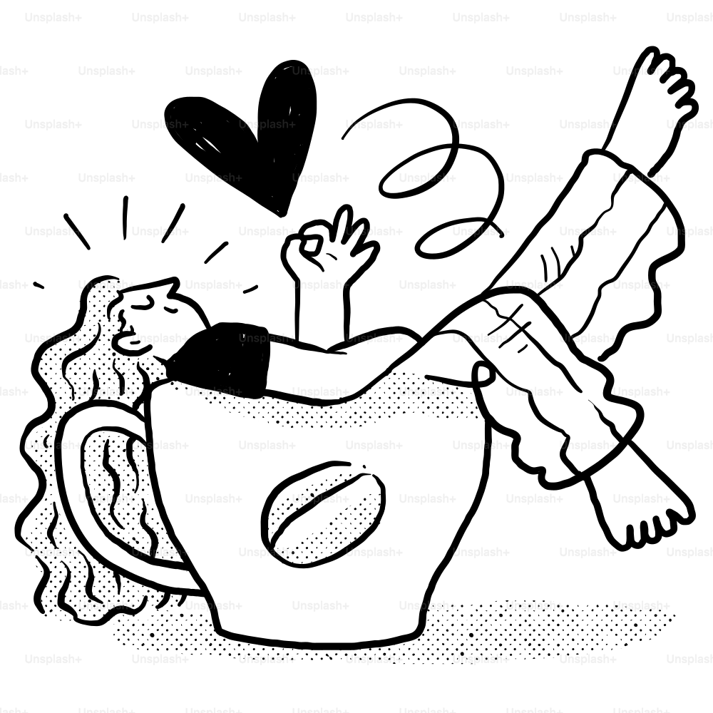 Un disegno di una ragazza seduta su un water con un fiore in mano  vettoriale – Immagine di Pianta su Unsplash, image size:3000x3000