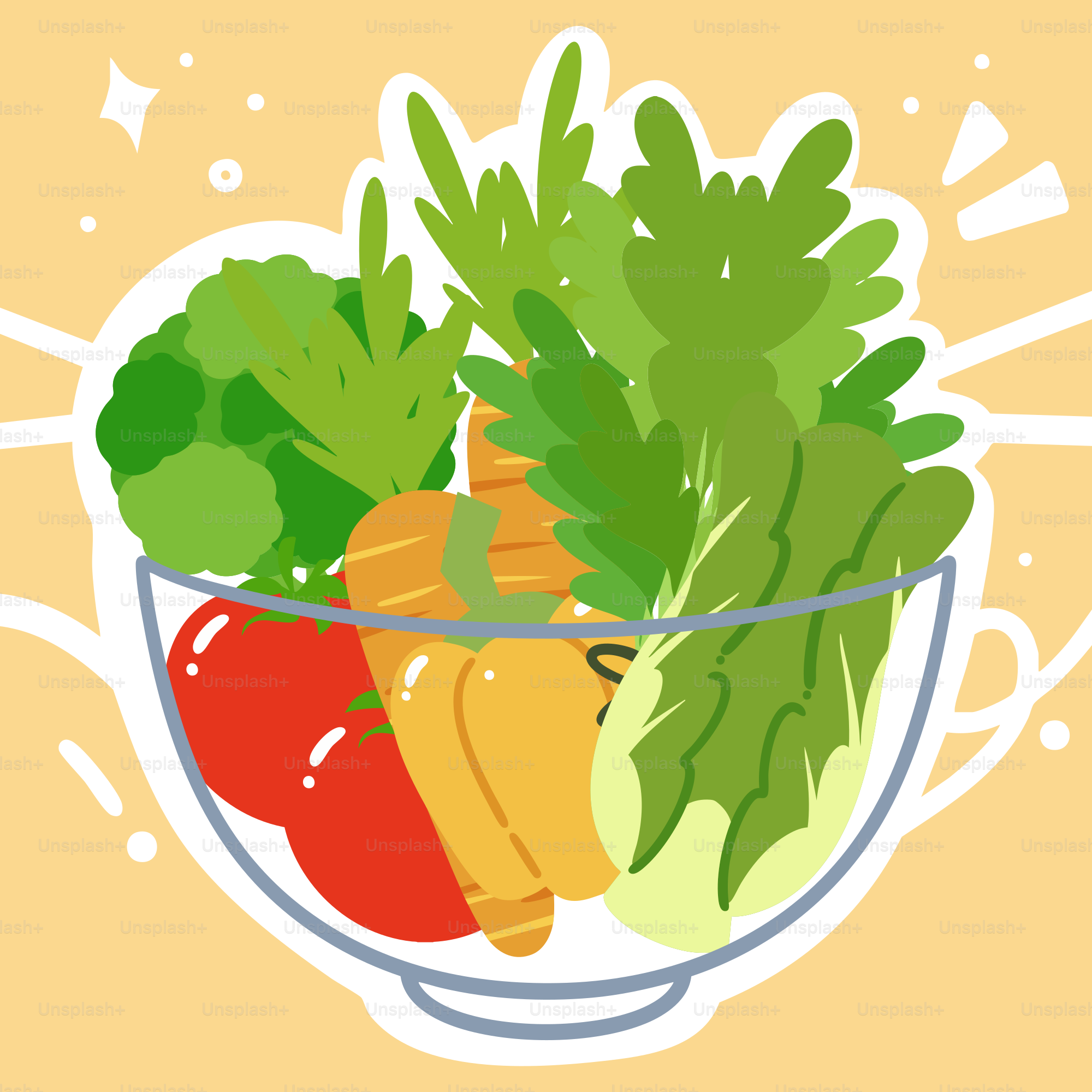 A bowl filled with lots of different types of vegetables